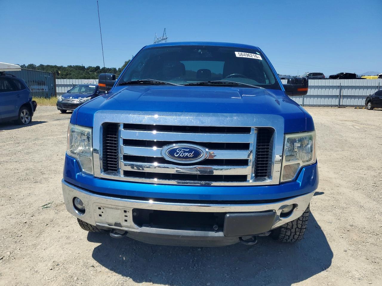 2011 Ford F150 Supercrew Blue vin: 1FTFW1EF9BKD60368