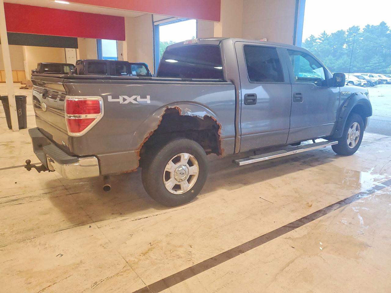 2011 Ford F150 Supercrew Серый vin: 1FTFW1EF9BKD76411