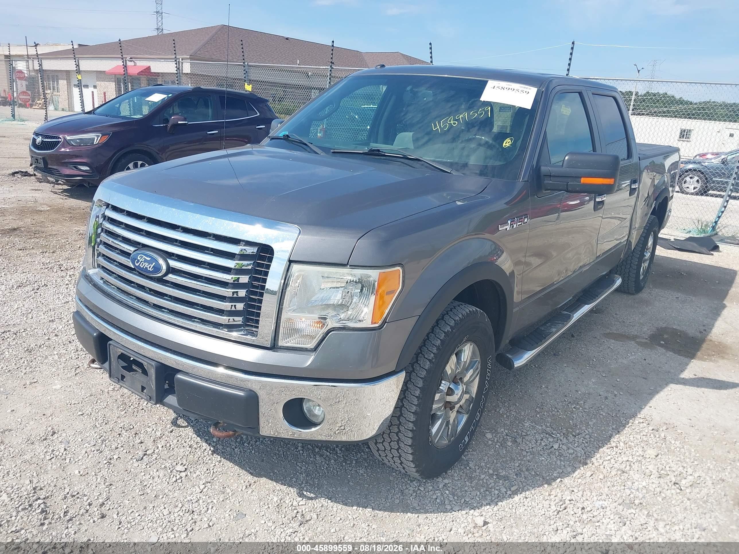 2012 Ford F-150 Xlt Gray vin: 1FTFW1EF9CFA31020
