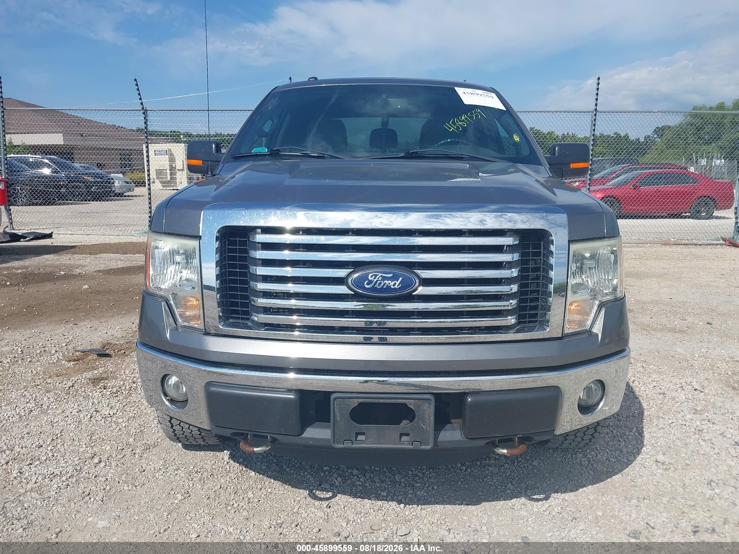 2012 Ford F-150 Xlt Gray vin: 1FTFW1EF9CFA31020