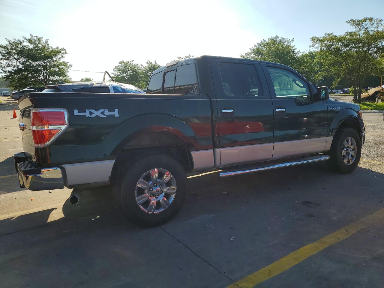 2012 Ford F150 Supercrew Зеленый vin: 1FTFW1EF9CFB32669