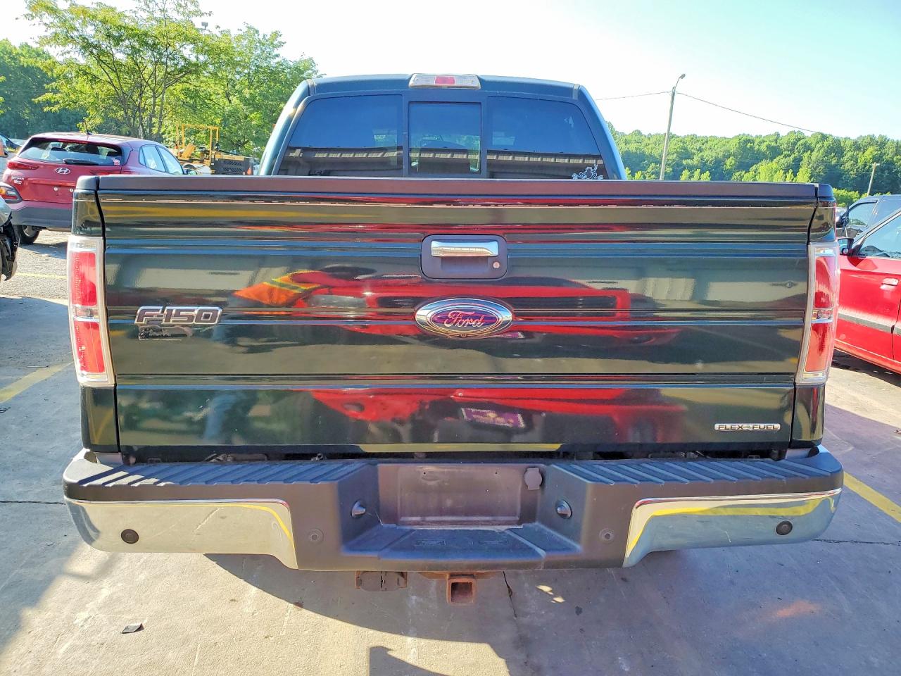 2012 Ford F150 Supercrew Зеленый vin: 1FTFW1EF9CFB32669