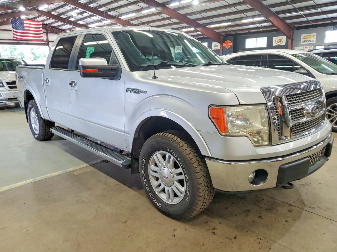 2012 Ford F150 Supercrew Silver vin: 1FTFW1EF9CFB67681