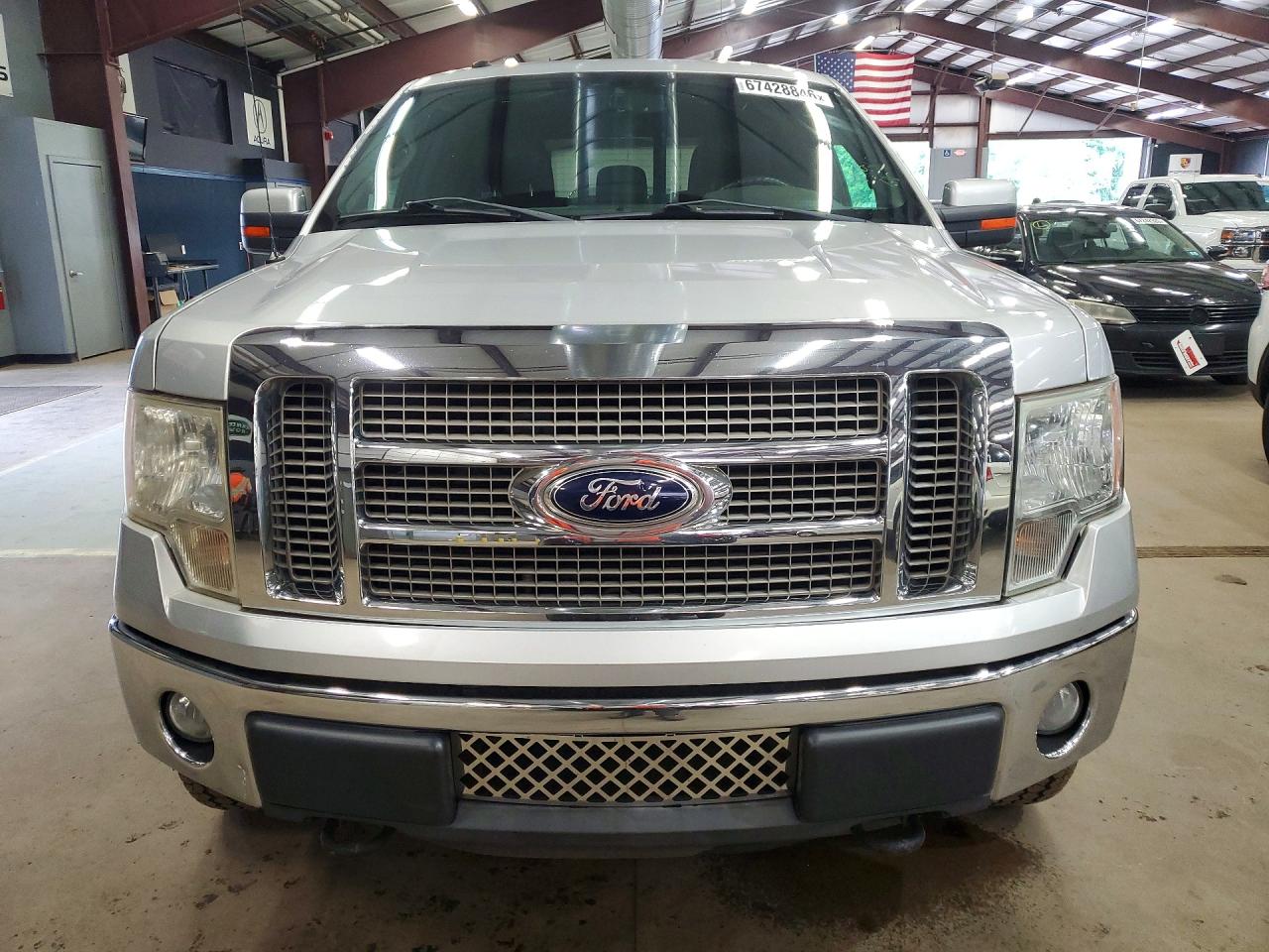 2012 Ford F150 Supercrew Silver vin: 1FTFW1EF9CFB67681