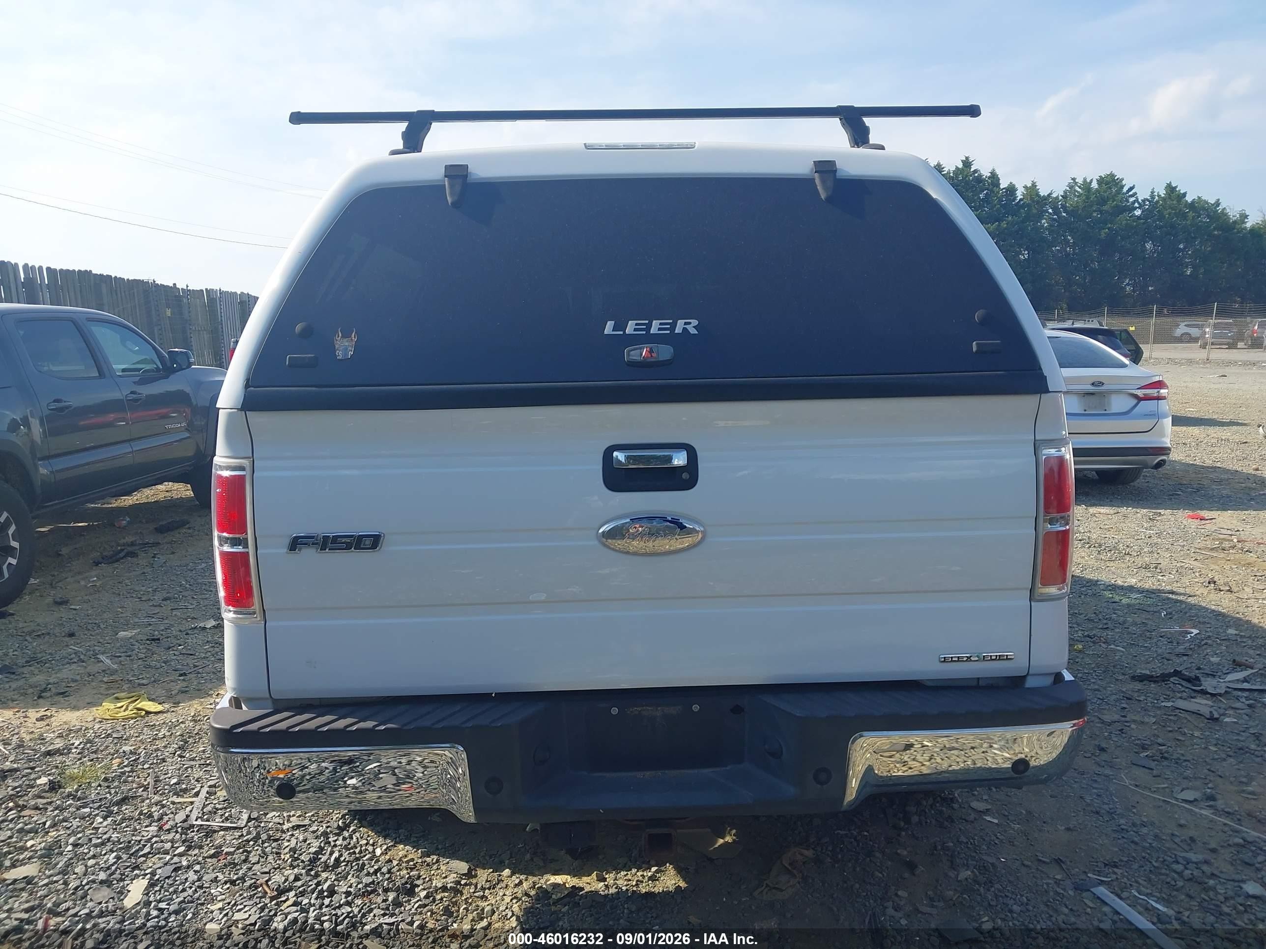 2012 Ford F-150 Xlt White vin: 1FTFW1EF9CFB69494
