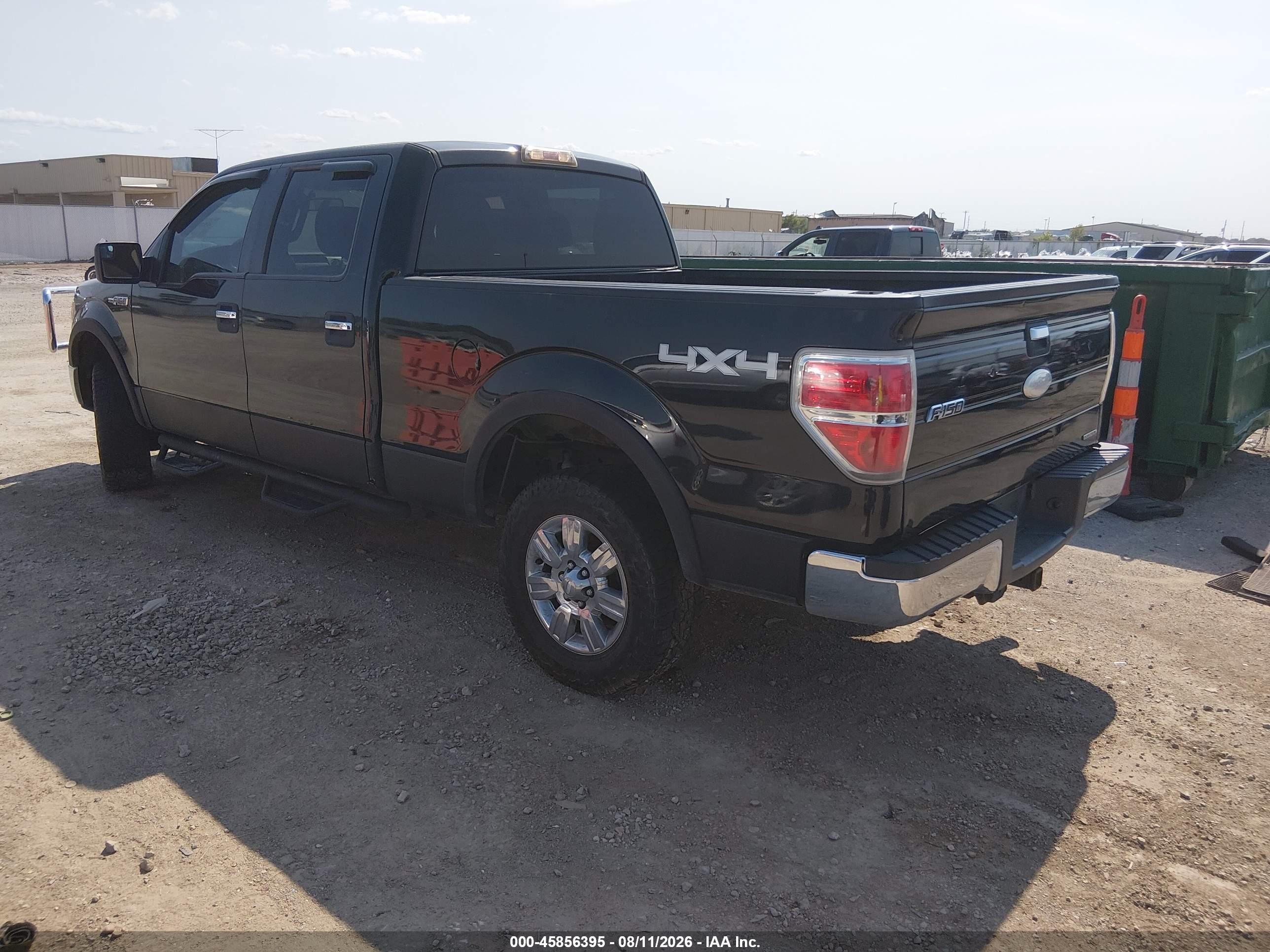 2012 Ford F-150 Xlt Black vin: 1FTFW1EF9CFB74727