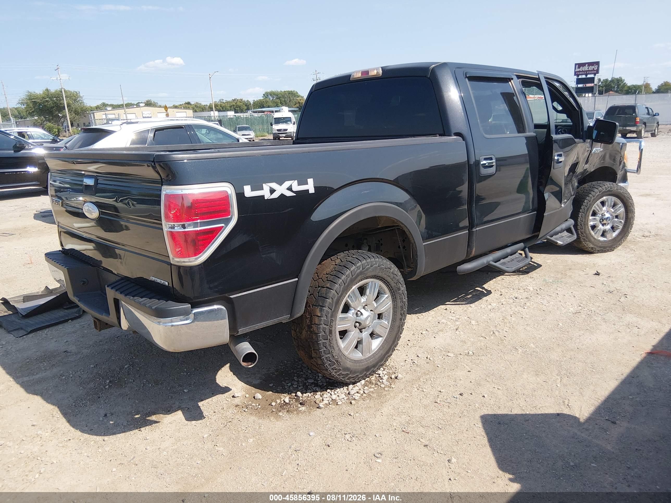 2012 Ford F-150 Xlt Black vin: 1FTFW1EF9CFB74727