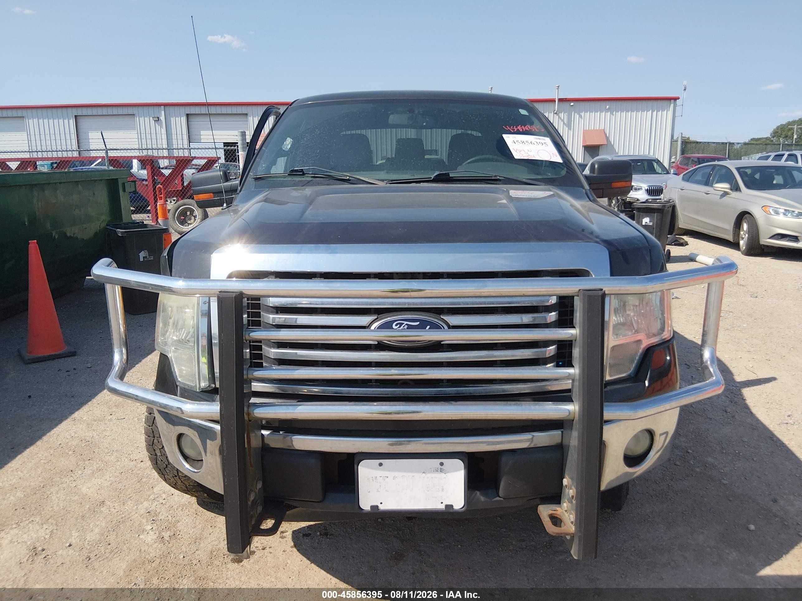 2012 Ford F-150 Xlt Black vin: 1FTFW1EF9CFB74727