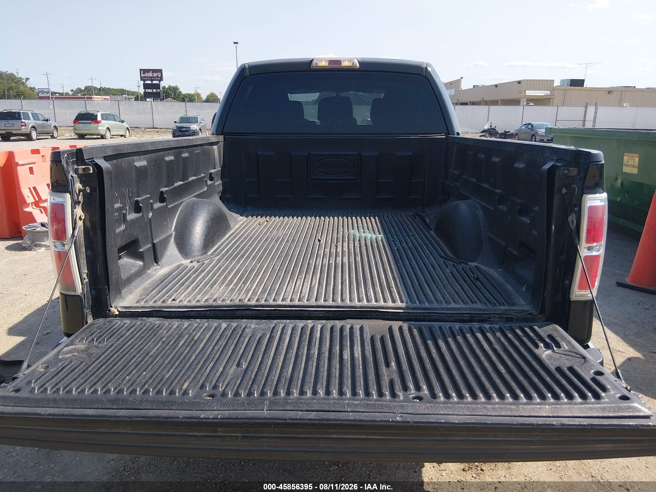 2012 Ford F-150 Xlt Black vin: 1FTFW1EF9CFB74727