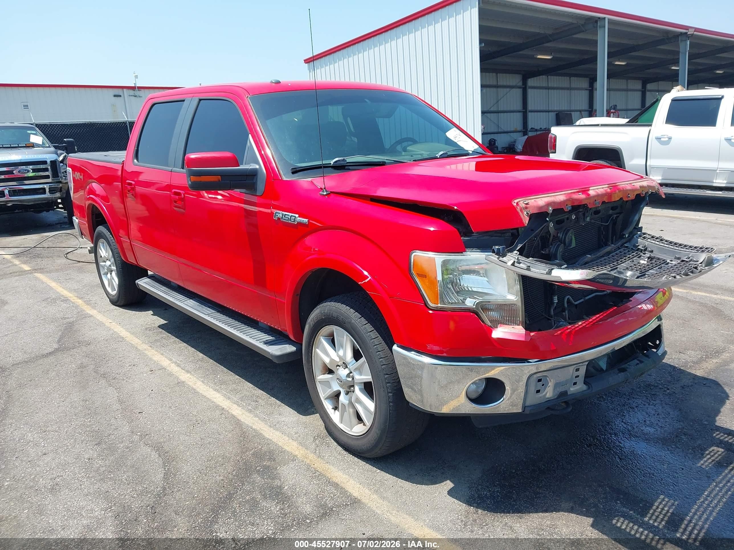 2012 Ford F-150 Fx4/king Ranch/lariat/platinum/xl/xlt Red vin: 1FTFW1EF9CFB98820