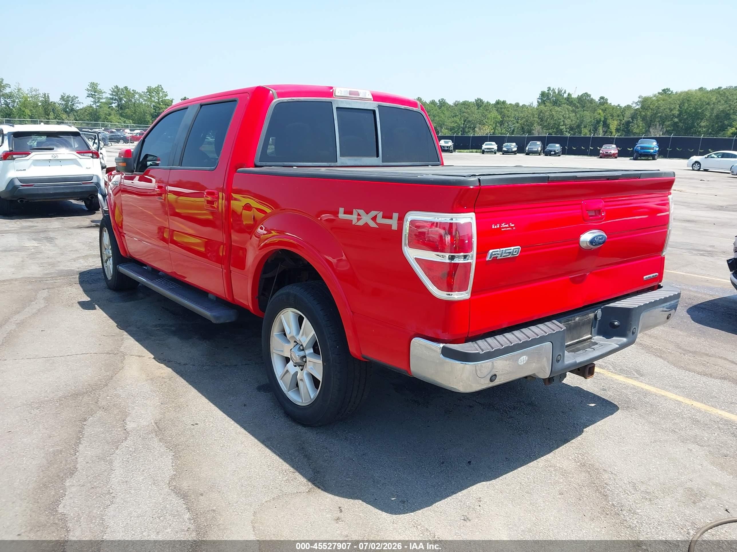 2012 Ford F-150 Fx4/king Ranch/lariat/platinum/xl/xlt Red vin: 1FTFW1EF9CFB98820