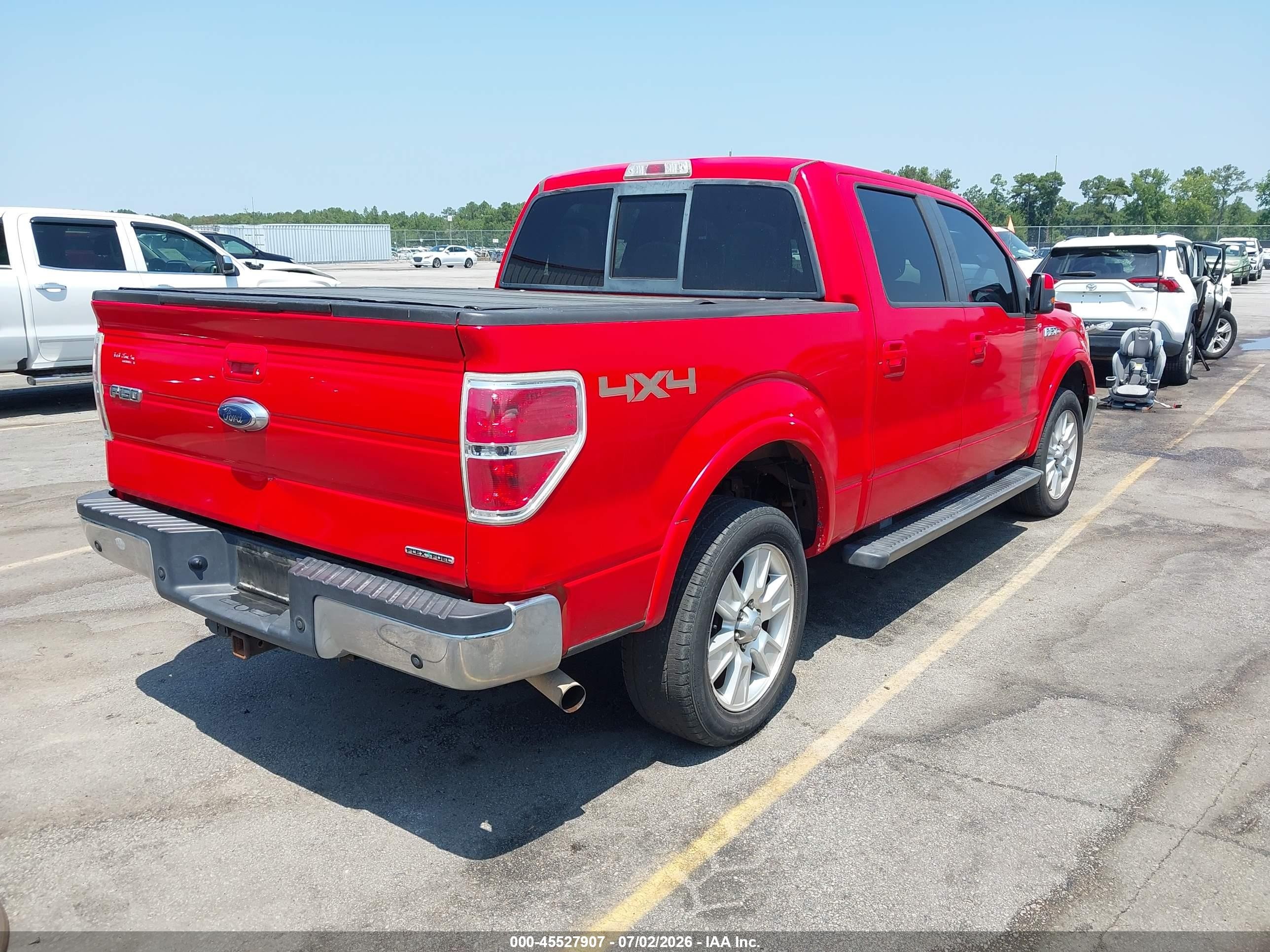 2012 Ford F-150 Fx4/king Ranch/lariat/platinum/xl/xlt Red vin: 1FTFW1EF9CFB98820