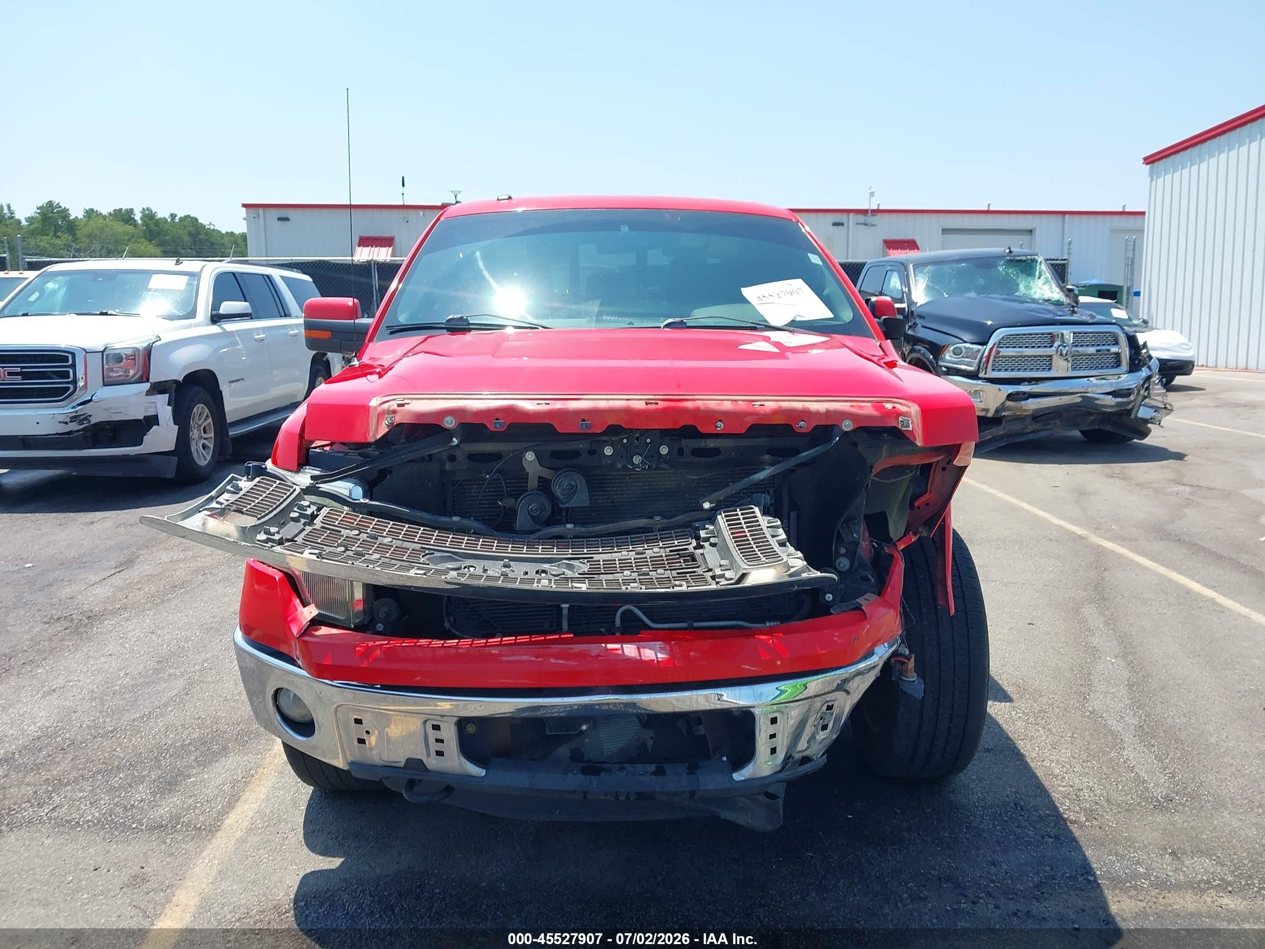 2012 Ford F-150 Fx4/king Ranch/lariat/platinum/xl/xlt Red vin: 1FTFW1EF9CFB98820