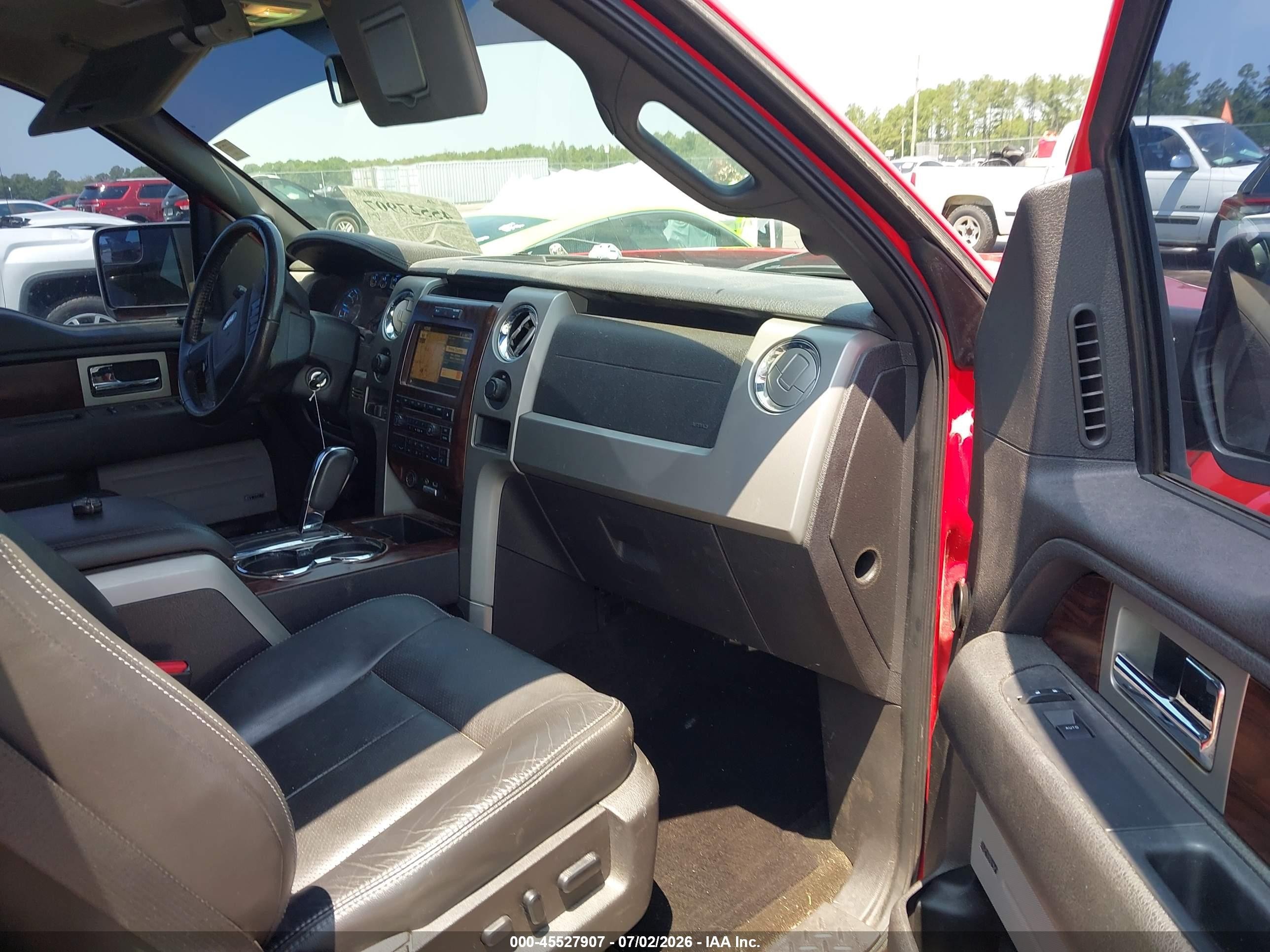 2012 Ford F-150 Fx4/king Ranch/lariat/platinum/xl/xlt Red vin: 1FTFW1EF9CFB98820