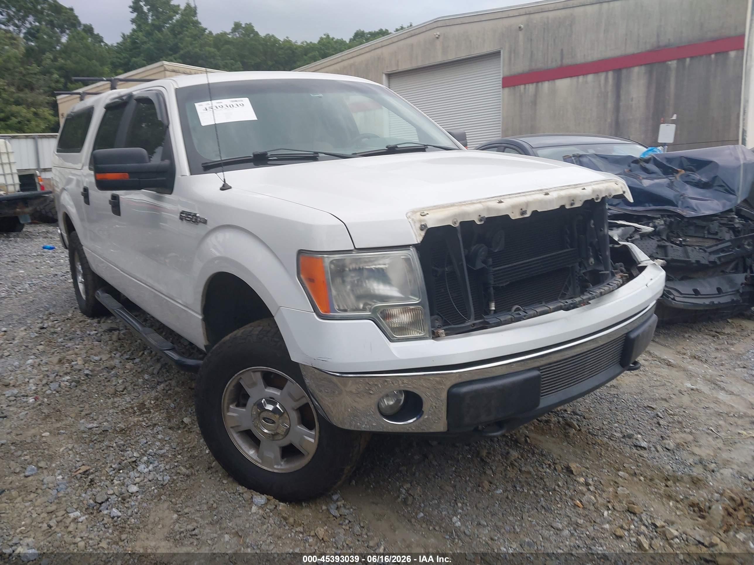 2012 Ford F-150 Fx4/king Ranch/lariat/platinum/xl/xlt White vin: 1FTFW1EF9CFC16071