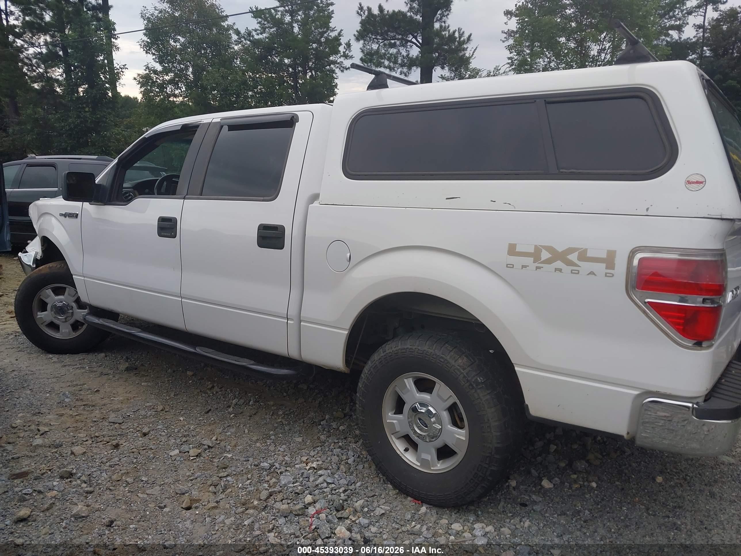 2012 Ford F-150 Fx4/king Ranch/lariat/platinum/xl/xlt Белый vin: 1FTFW1EF9CFC16071