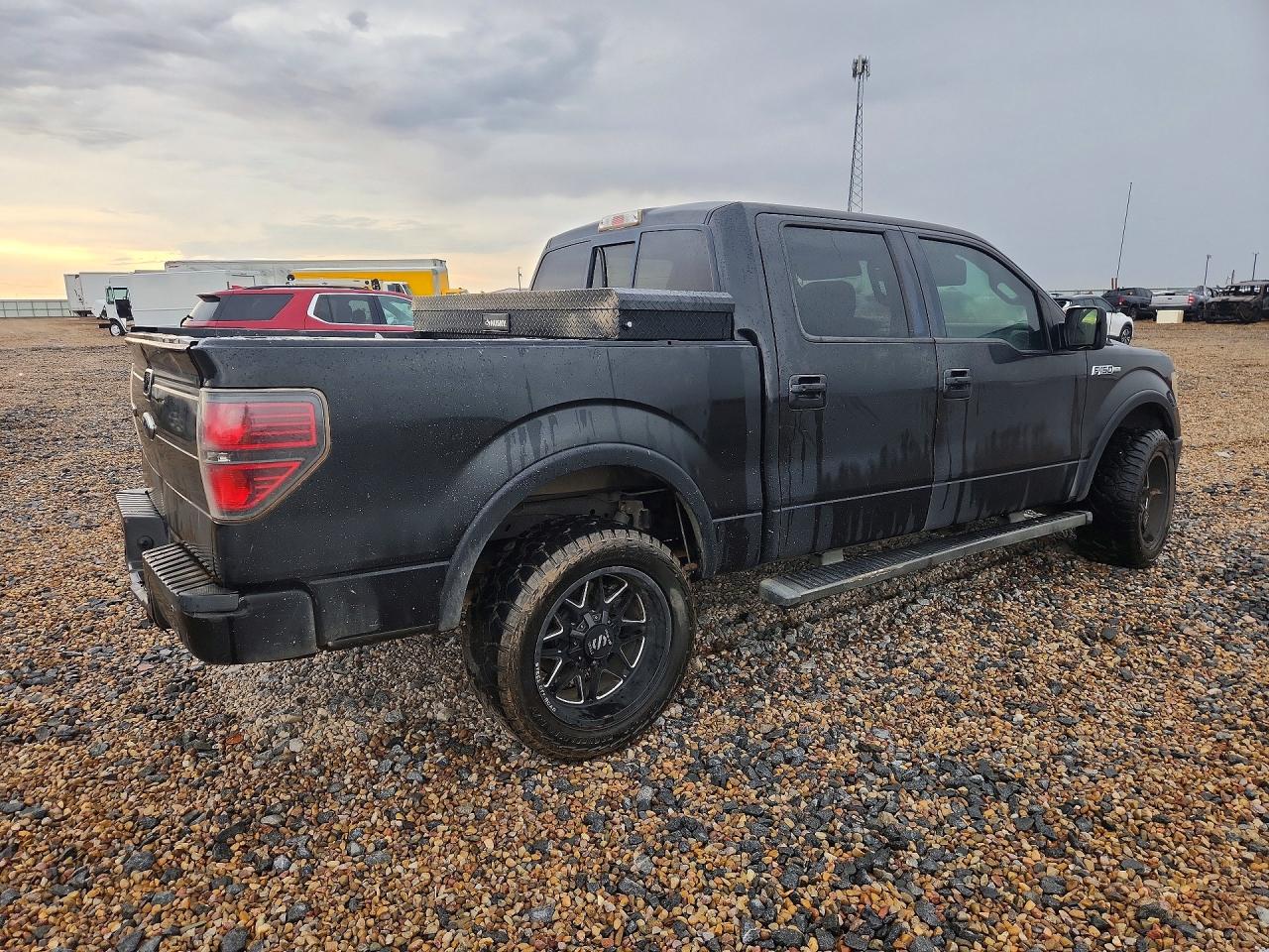 2012 Ford F150 Supercrew Black vin: 1FTFW1EF9CFC40256