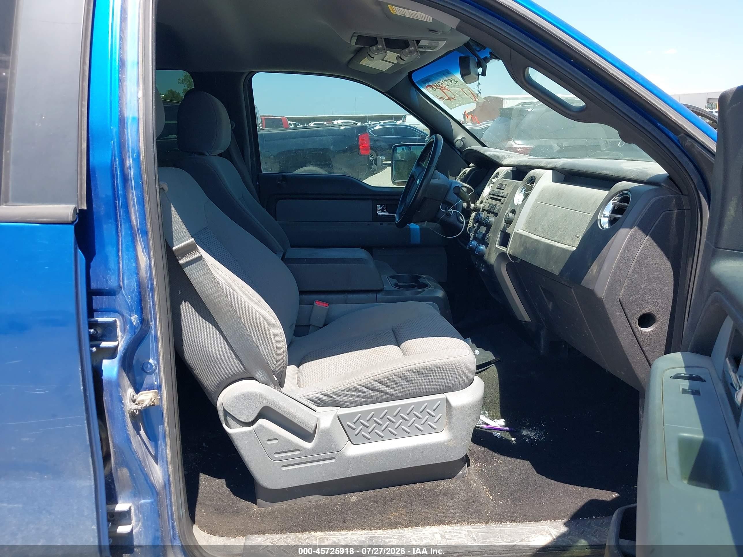 2012 Ford F-150 Xlt Blue vin: 1FTFW1EF9CFC93846