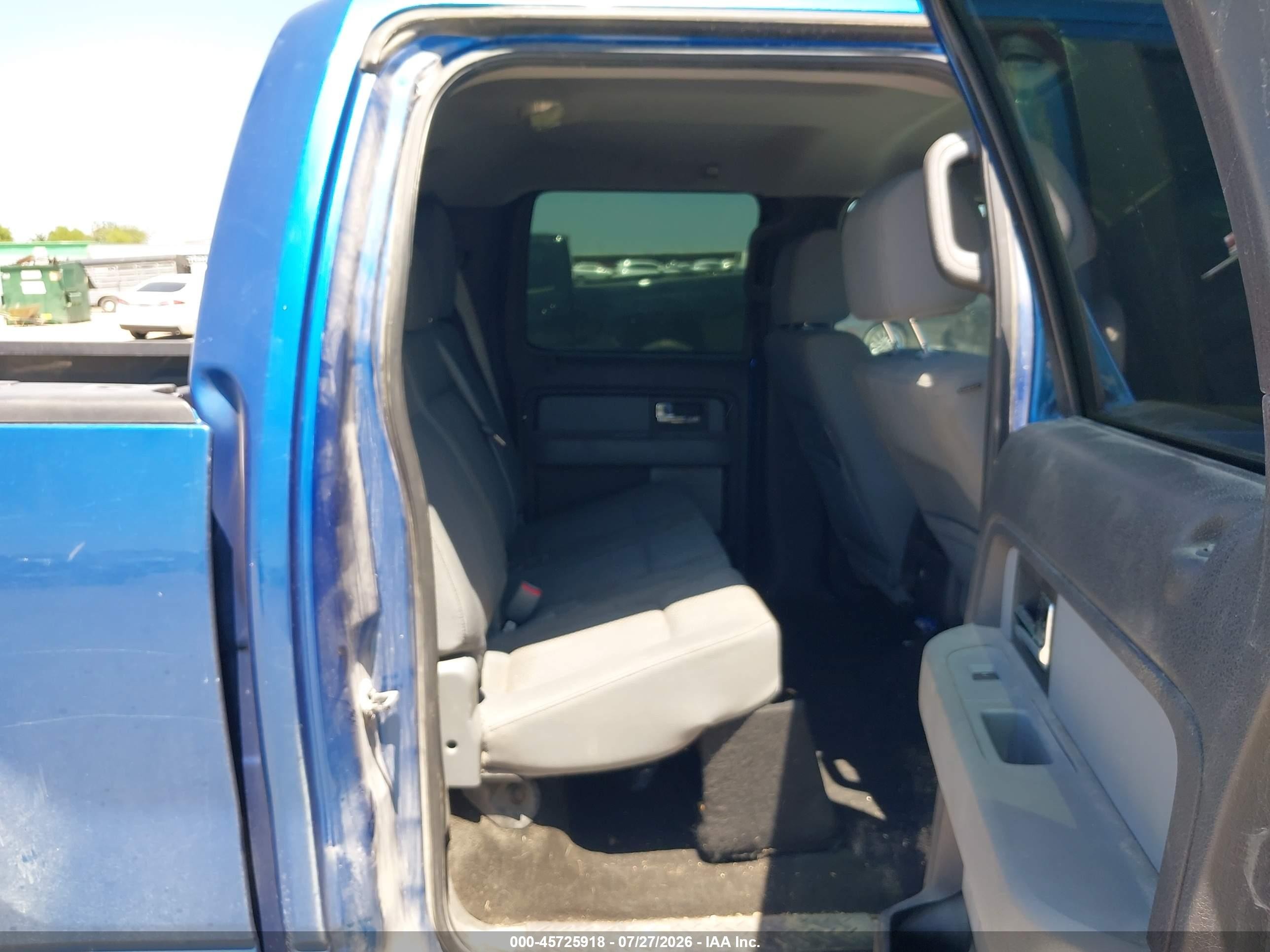 2012 Ford F-150 Xlt Blue vin: 1FTFW1EF9CFC93846