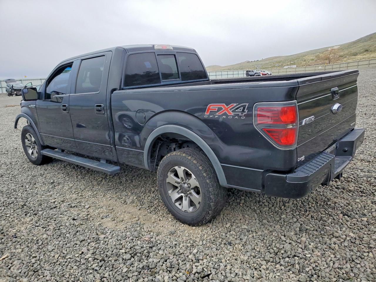 2012 Ford F150 Supercrew Black vin: 1FTFW1EF9CFD00794