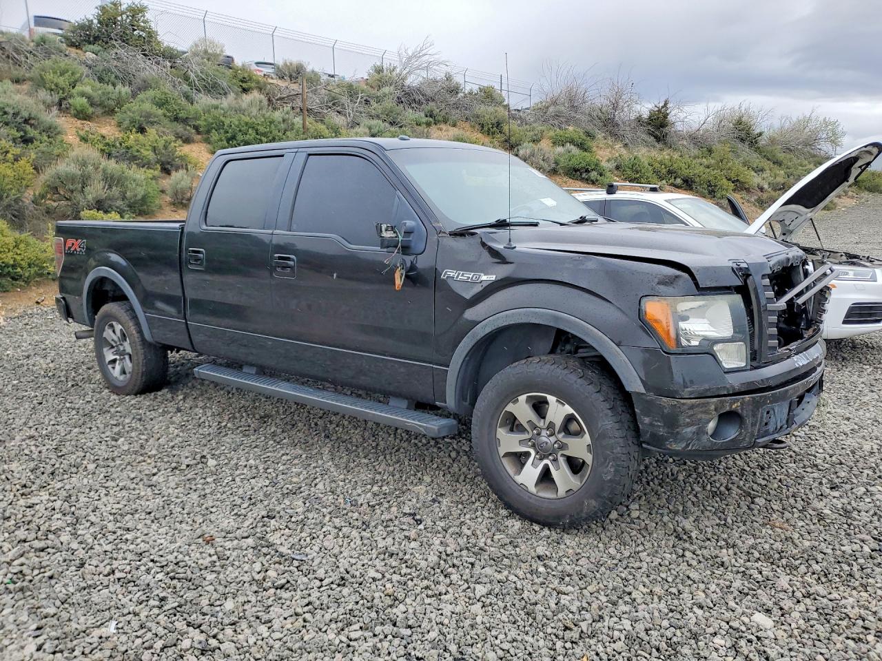 2012 Ford F150 Supercrew Black vin: 1FTFW1EF9CFD00794