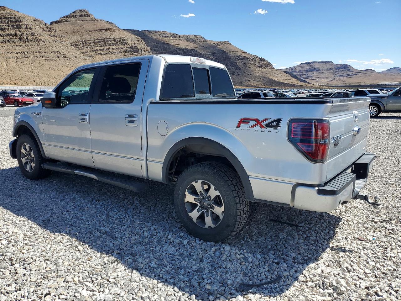2012 Ford F150 Supercrew Silver vin: 1FTFW1EF9CFD08054