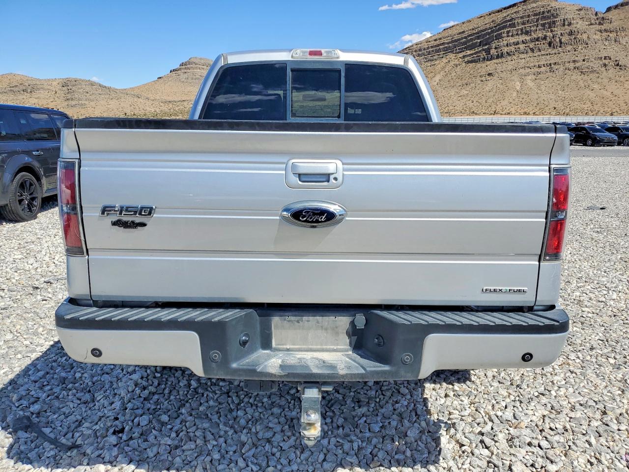 2012 Ford F150 Supercrew Silver vin: 1FTFW1EF9CFD08054