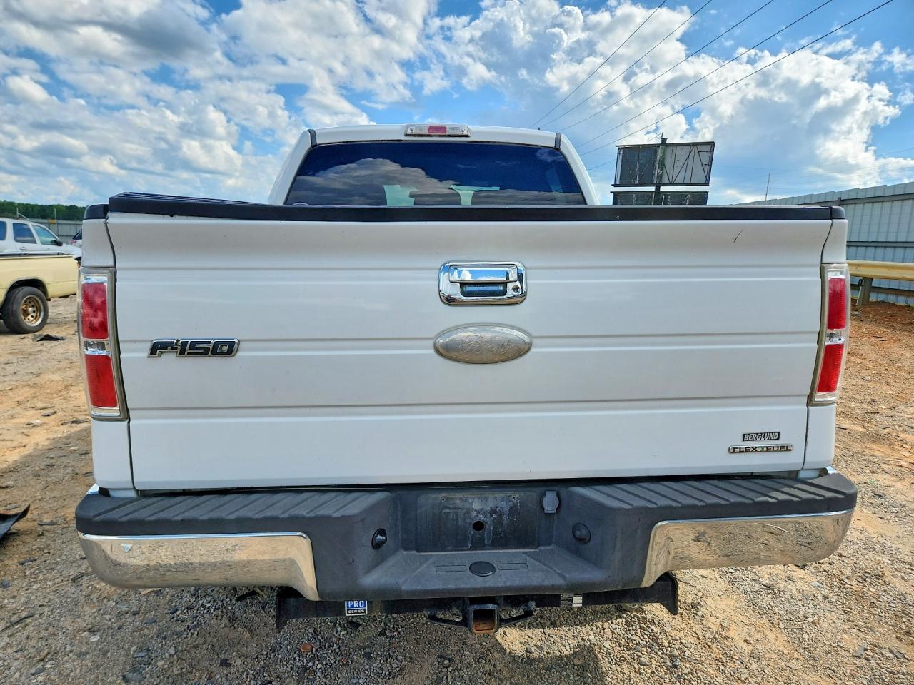 2012 Ford F150 Supercrew White vin: 1FTFW1EF9CKD11477
