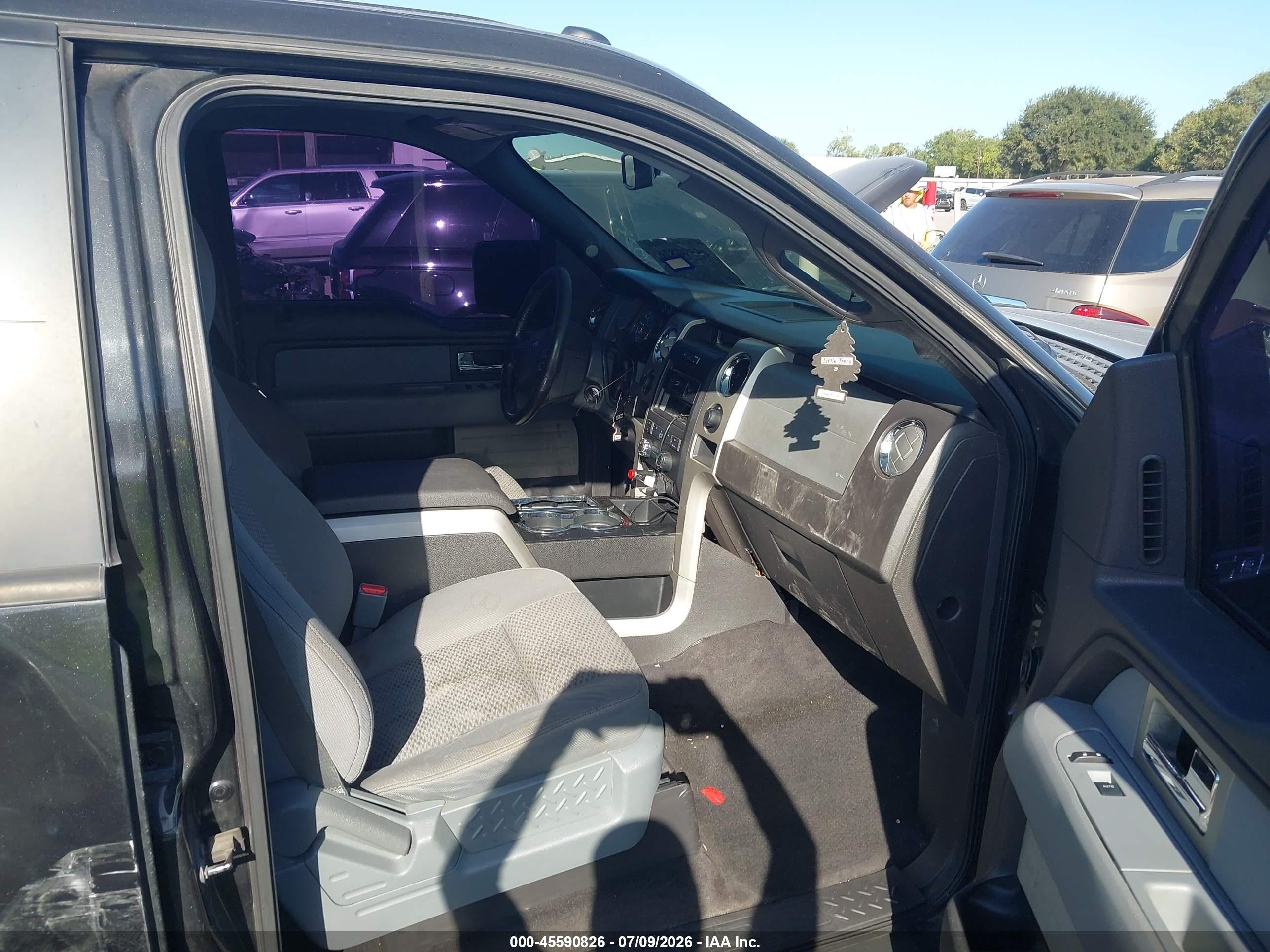 2012 Ford F-150 Xlt Black vin: 1FTFW1EF9CKD17053
