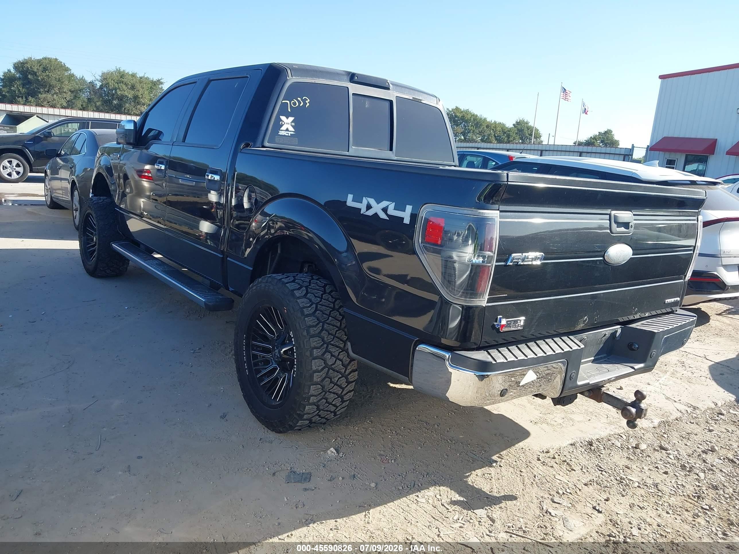 2012 Ford F-150 Xlt Black vin: 1FTFW1EF9CKD17053