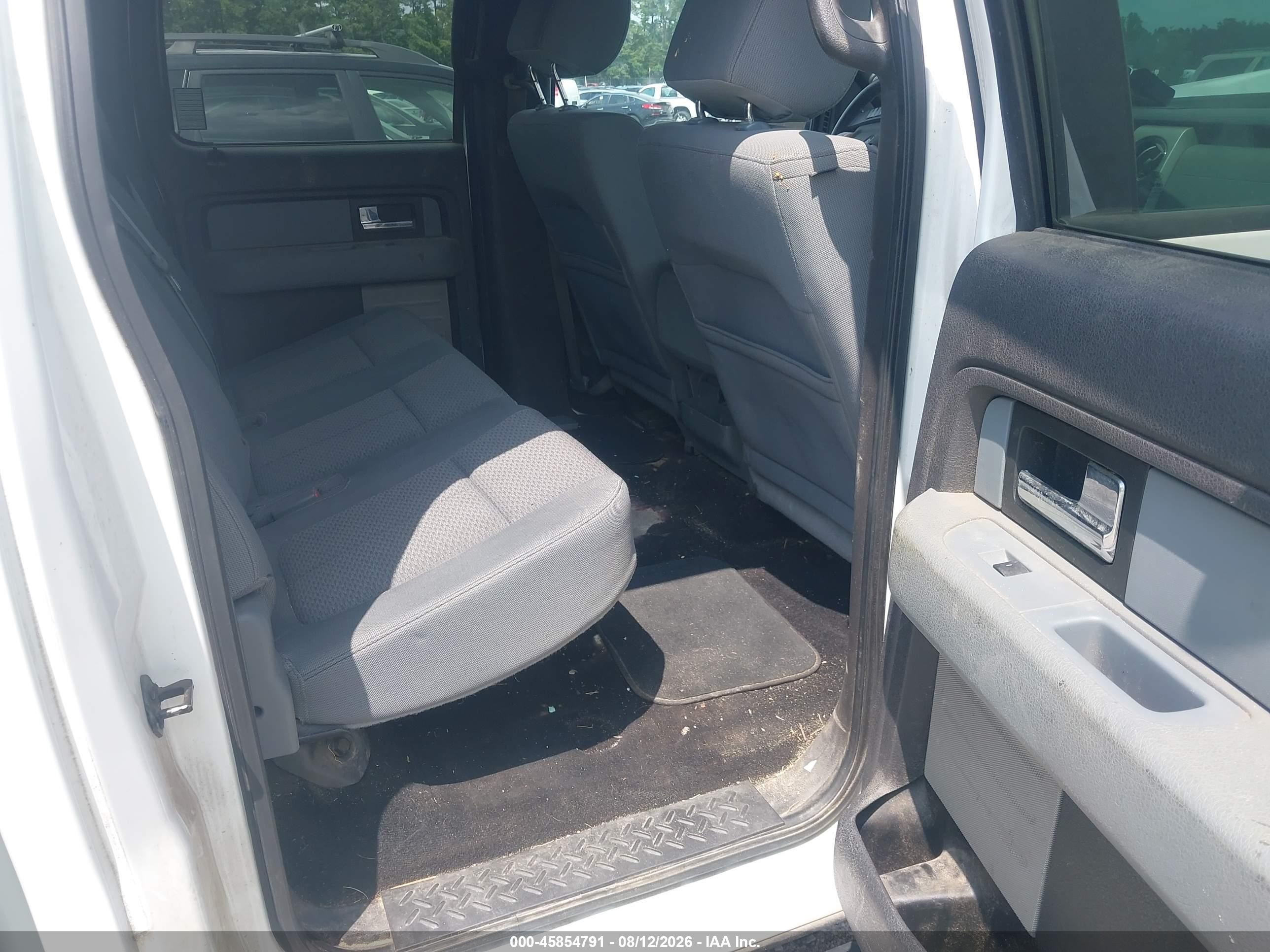 2012 Ford F-150 Xlt White vin: 1FTFW1EF9CKD17425