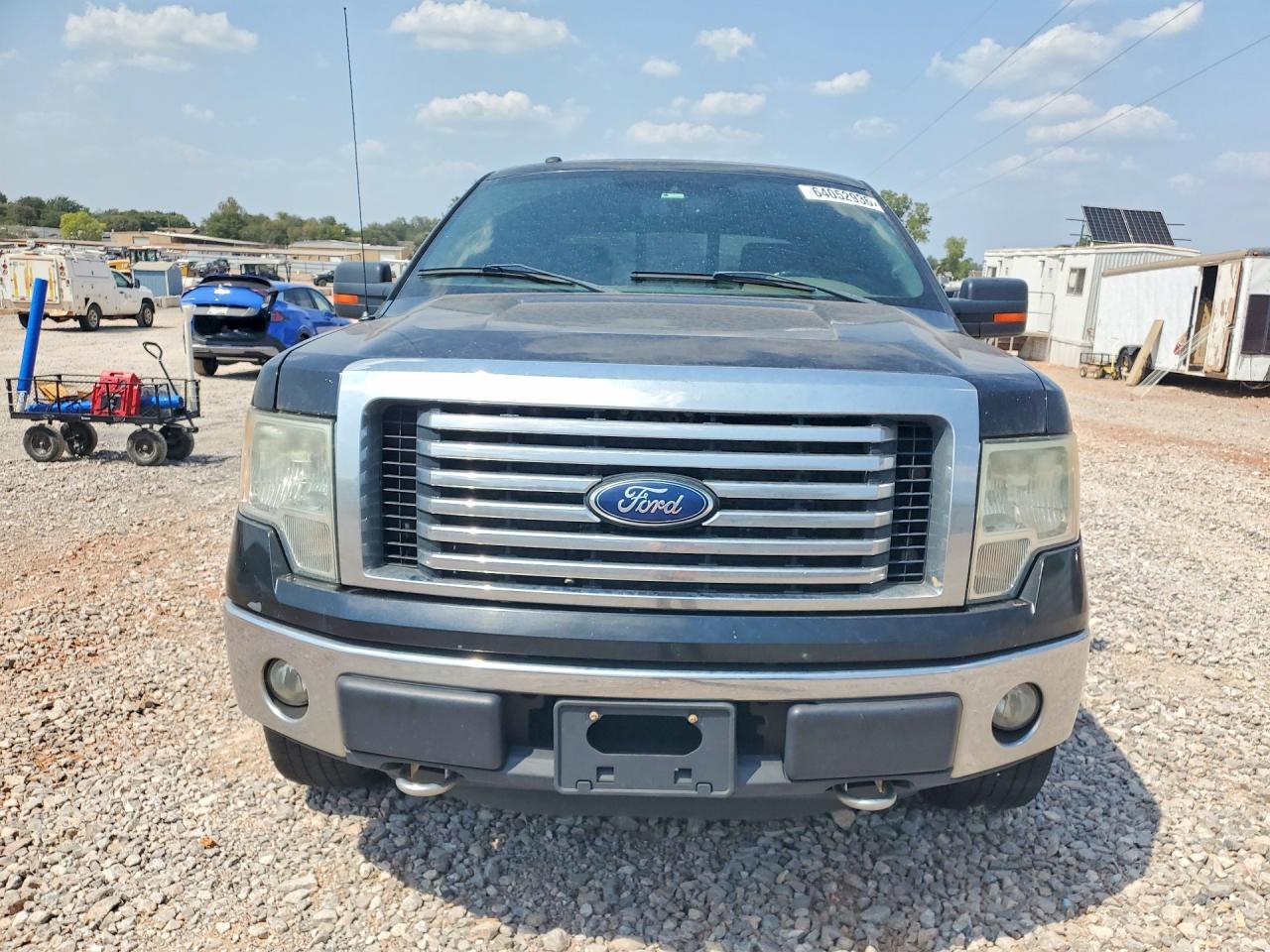 2012 Ford F150 Supercrew Black vin: 1FTFW1EF9CKD30093