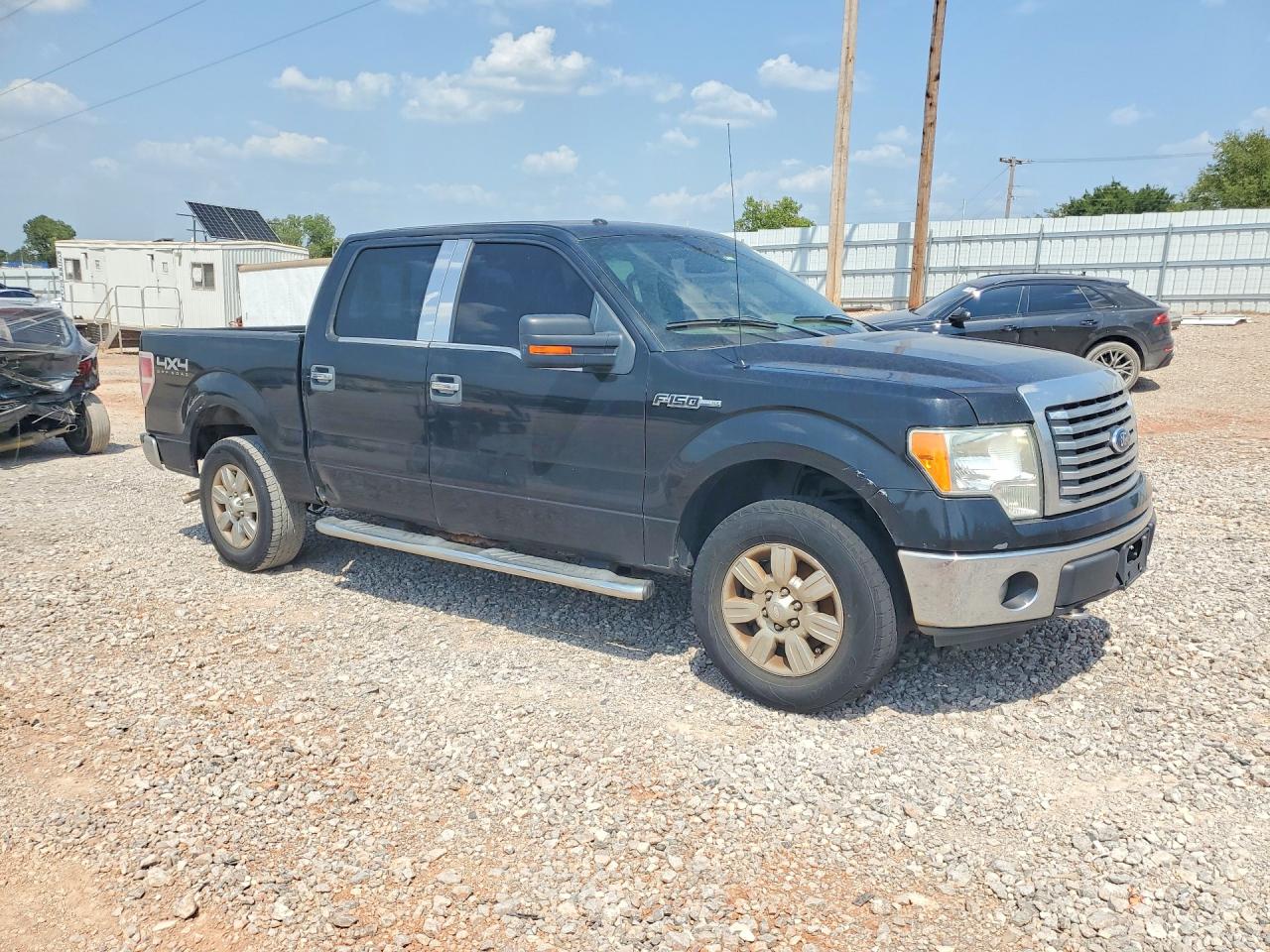 2012 Ford F150 Supercrew Black vin: 1FTFW1EF9CKD30093
