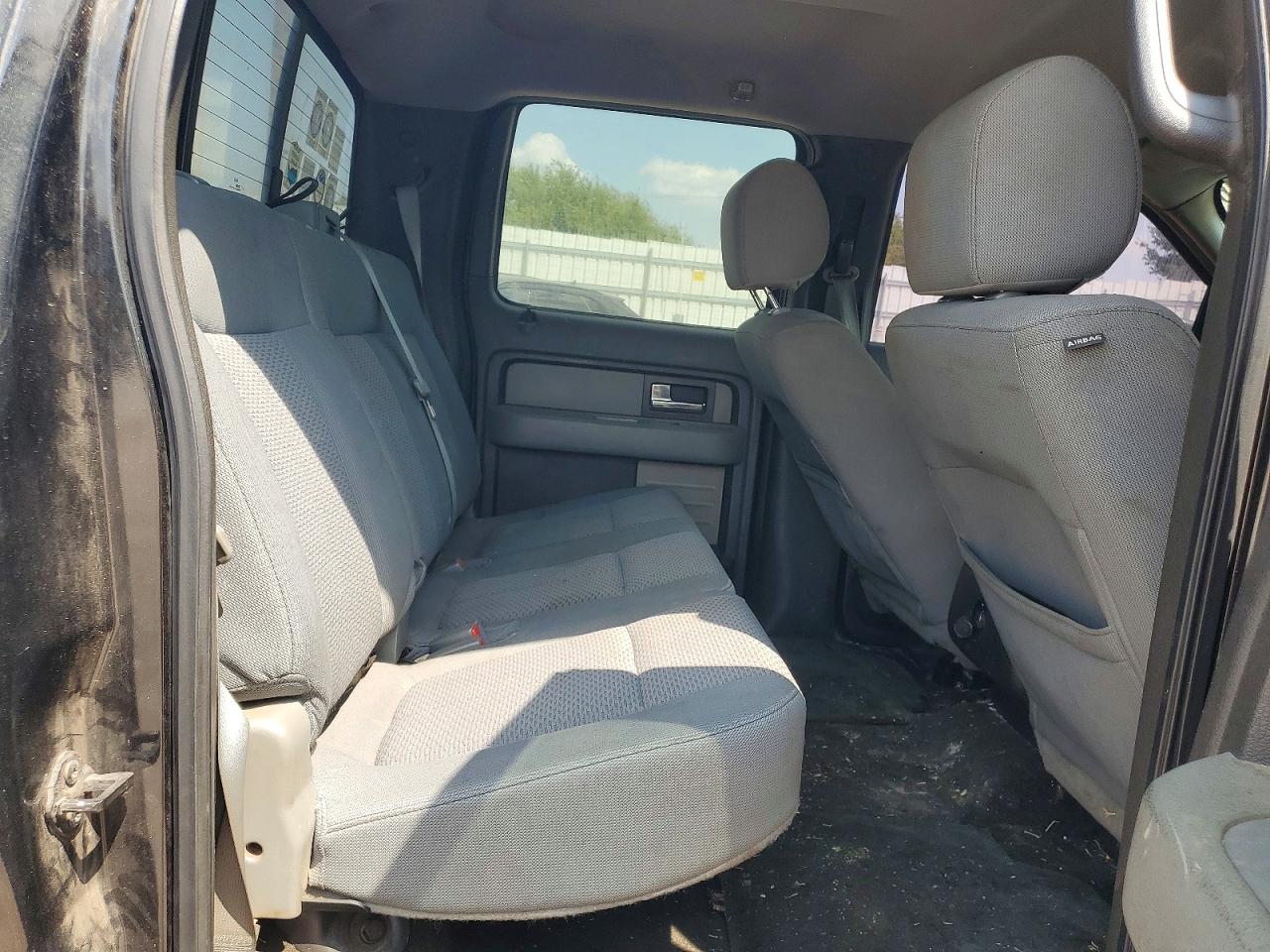 2012 Ford F150 Supercrew Black vin: 1FTFW1EF9CKD30093