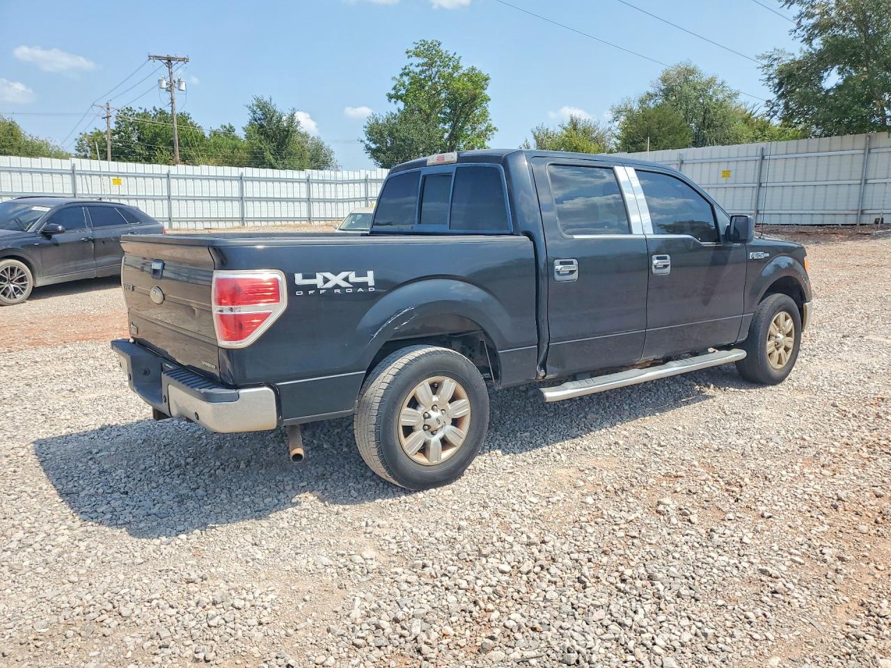 2012 Ford F150 Supercrew Black vin: 1FTFW1EF9CKD30093