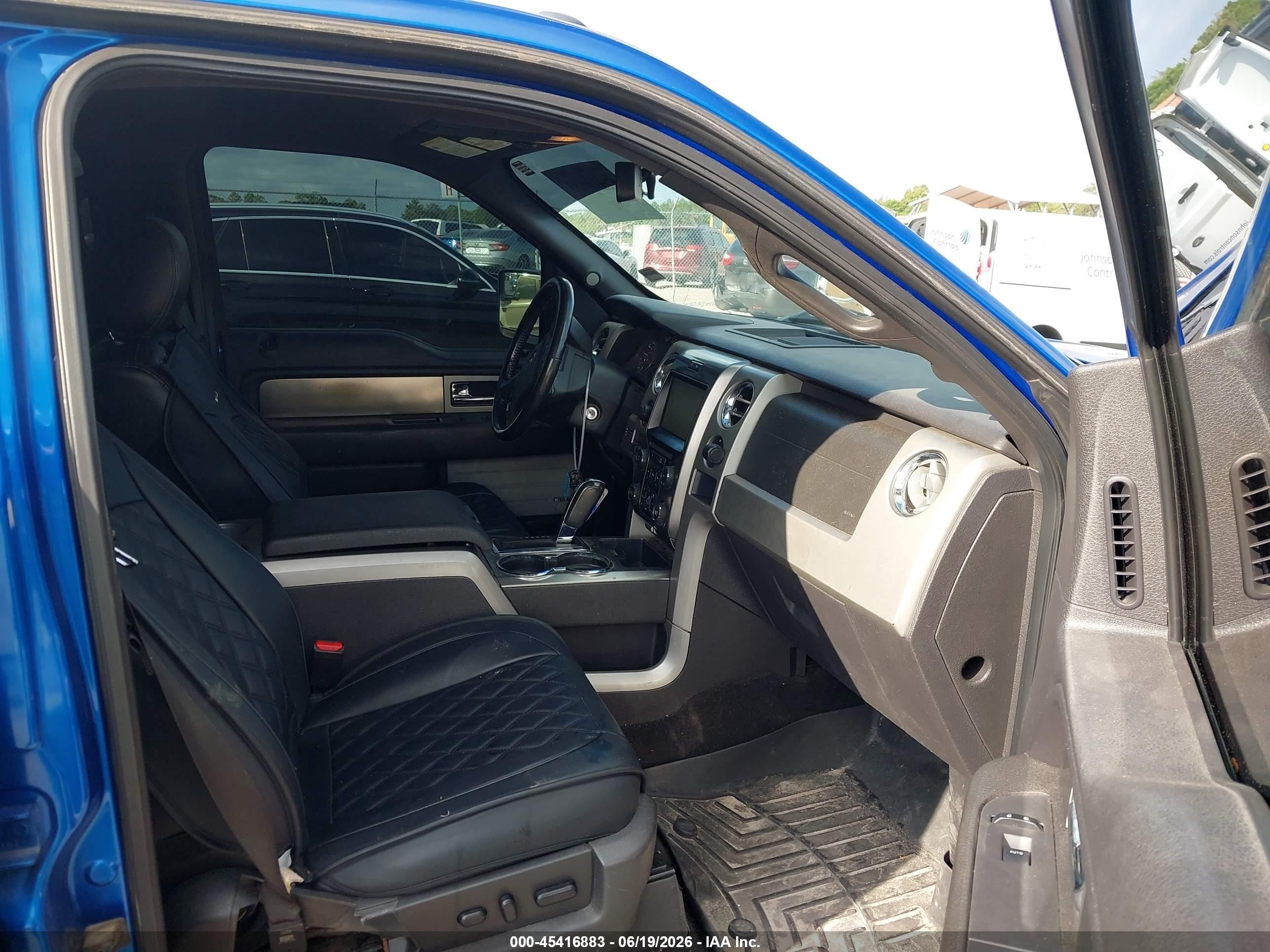 2013 Ford F-150 Fx4/king Ranch/lariat/platinum/xl/xlt Blue vin: 1FTFW1EF9DFA01162