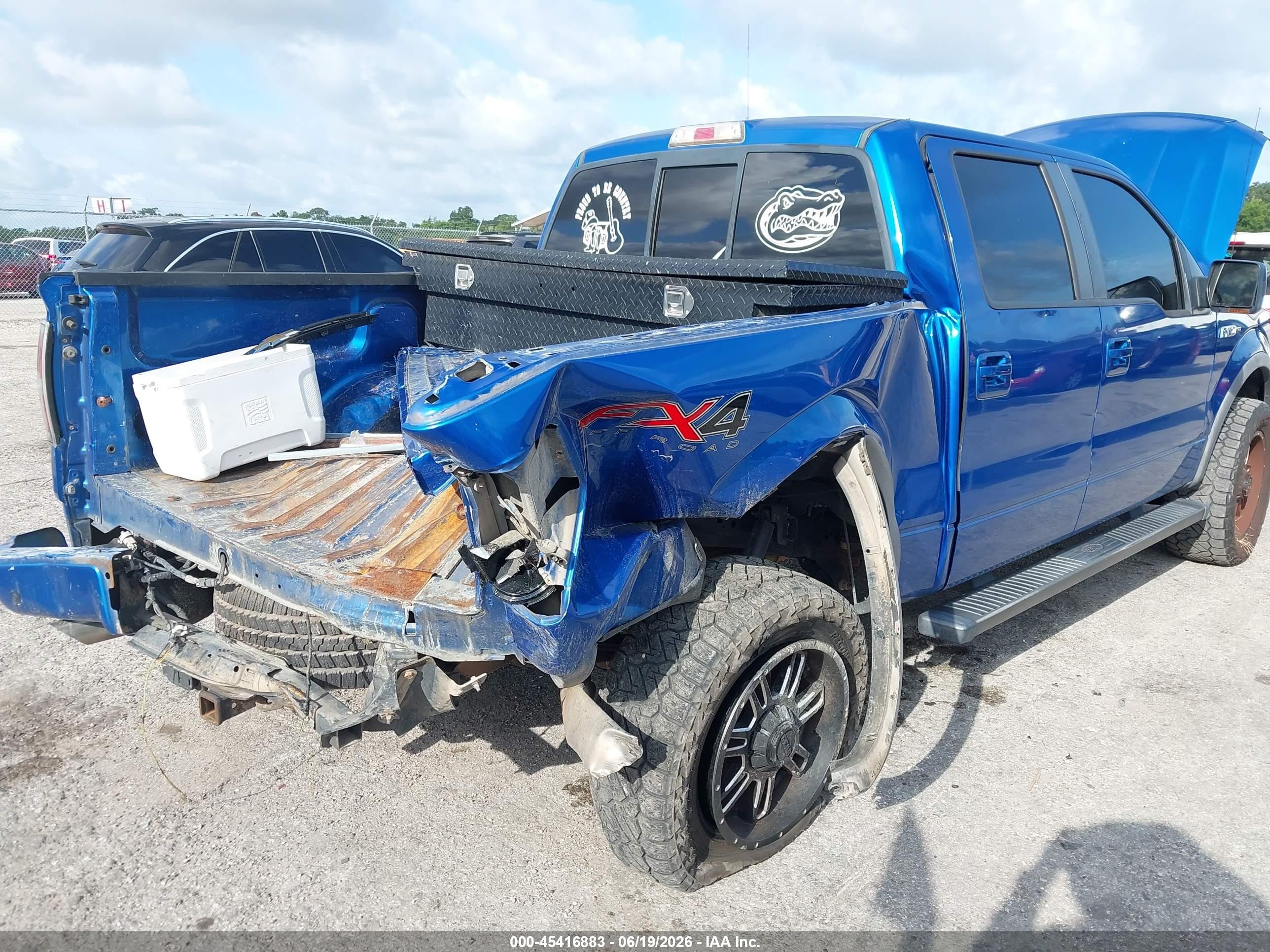 2013 Ford F-150 Fx4/king Ranch/lariat/platinum/xl/xlt Blue vin: 1FTFW1EF9DFA01162