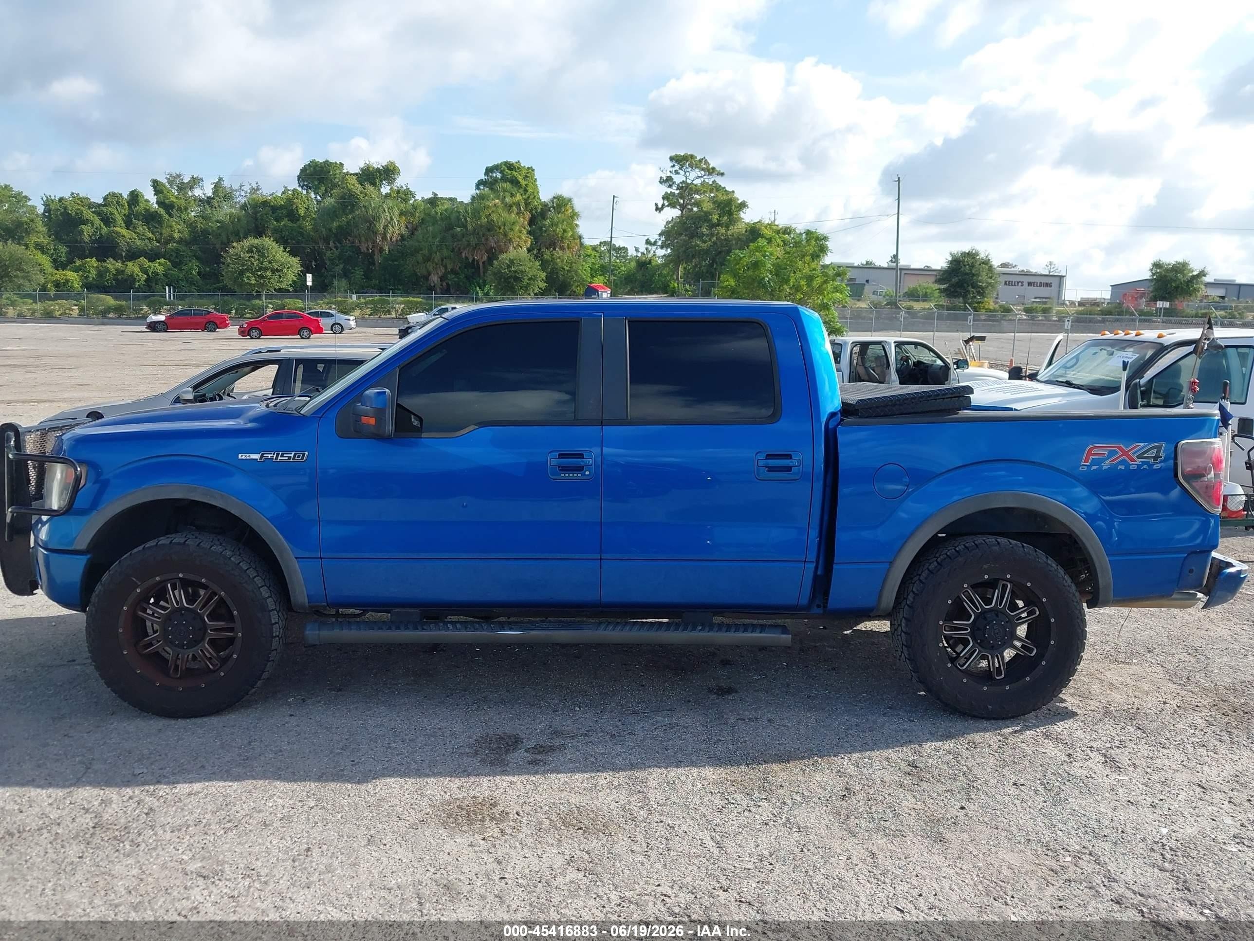 2013 Ford F-150 Fx4/king Ranch/lariat/platinum/xl/xlt Blue vin: 1FTFW1EF9DFA01162