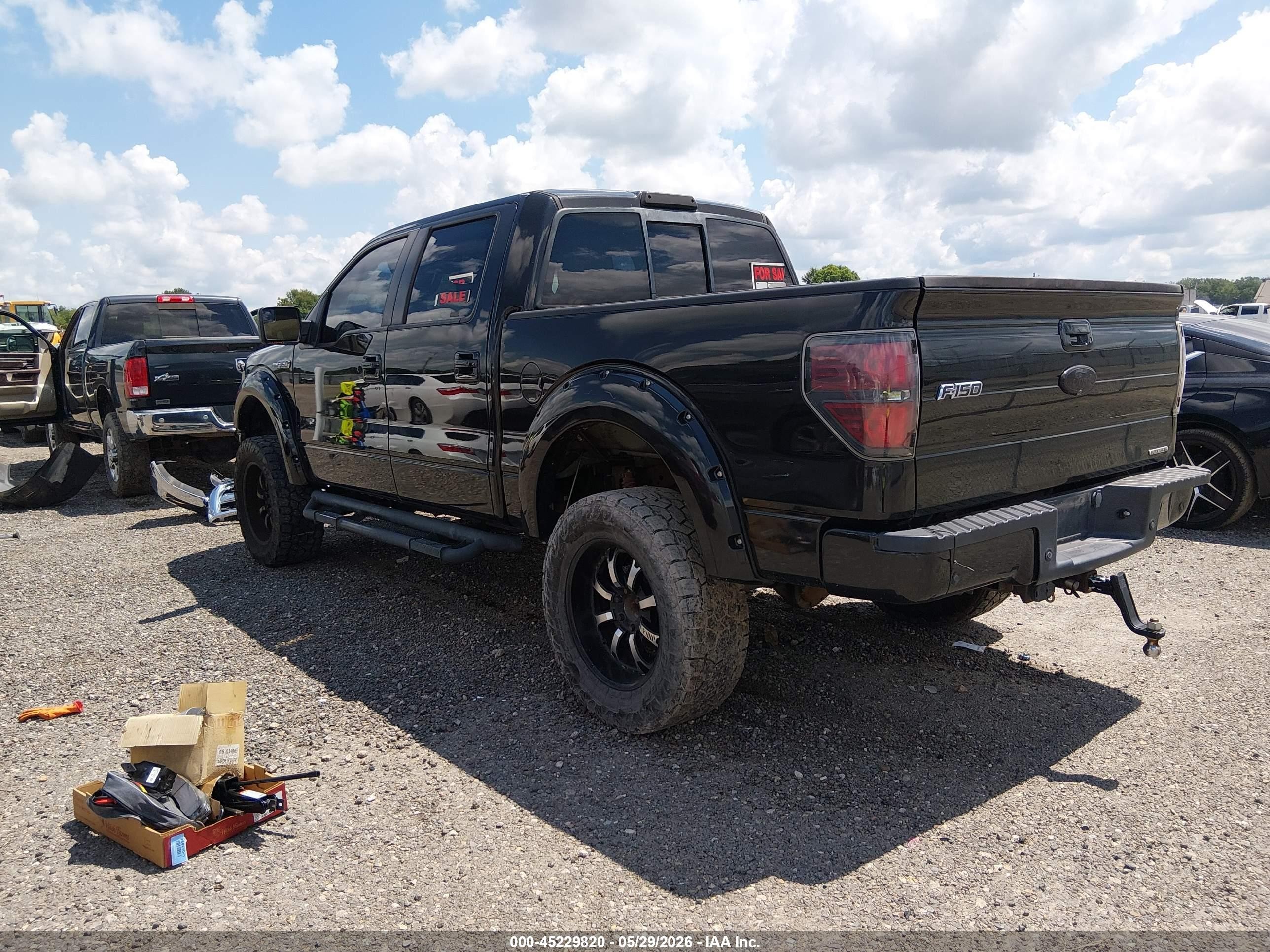 2013 Ford F-150 Fx4 Черный vin: 1FTFW1EF9DFA05356