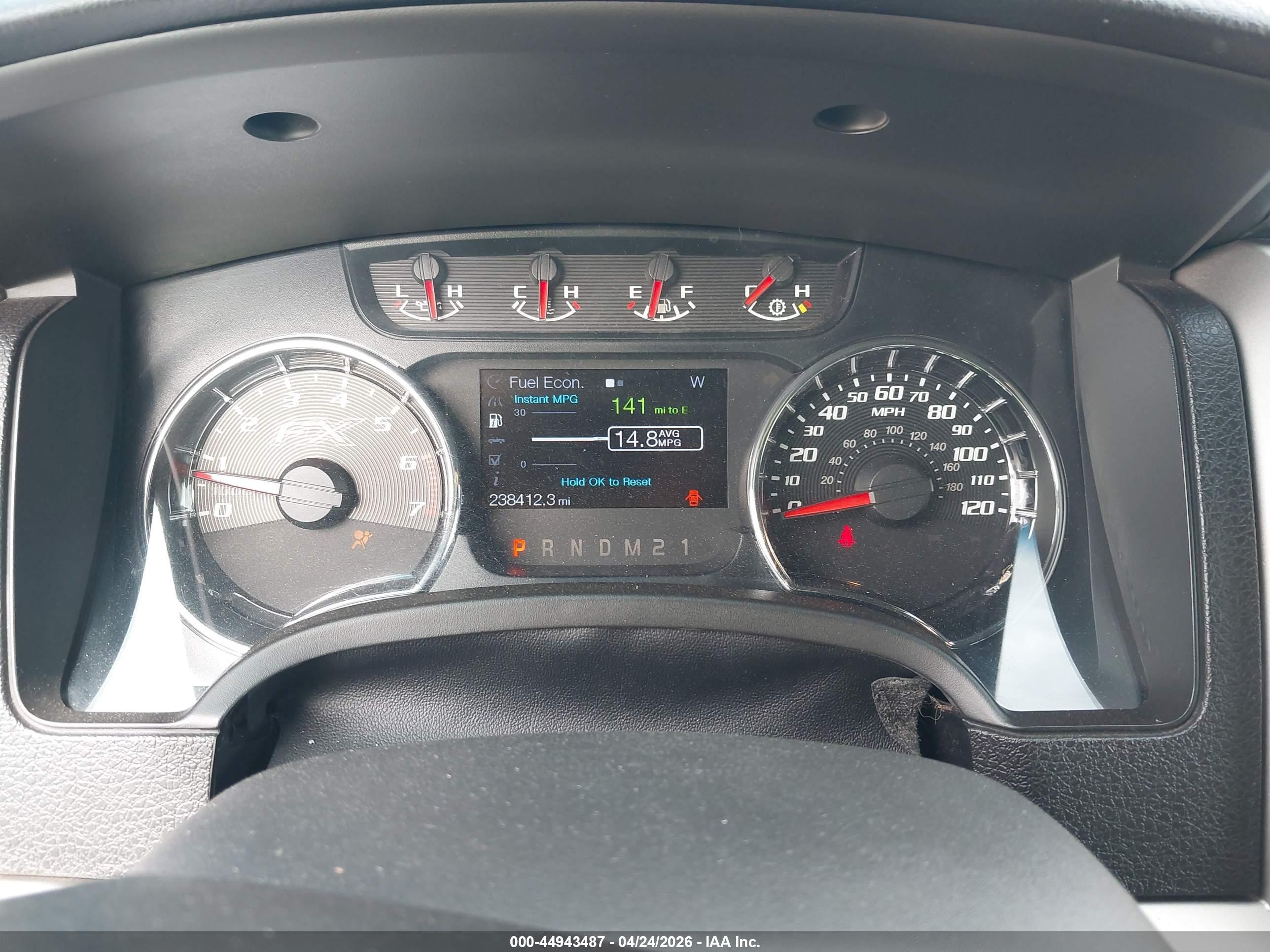 2013 Ford F-150 Fx4 Gray vin: 1FTFW1EF9DFA51852
