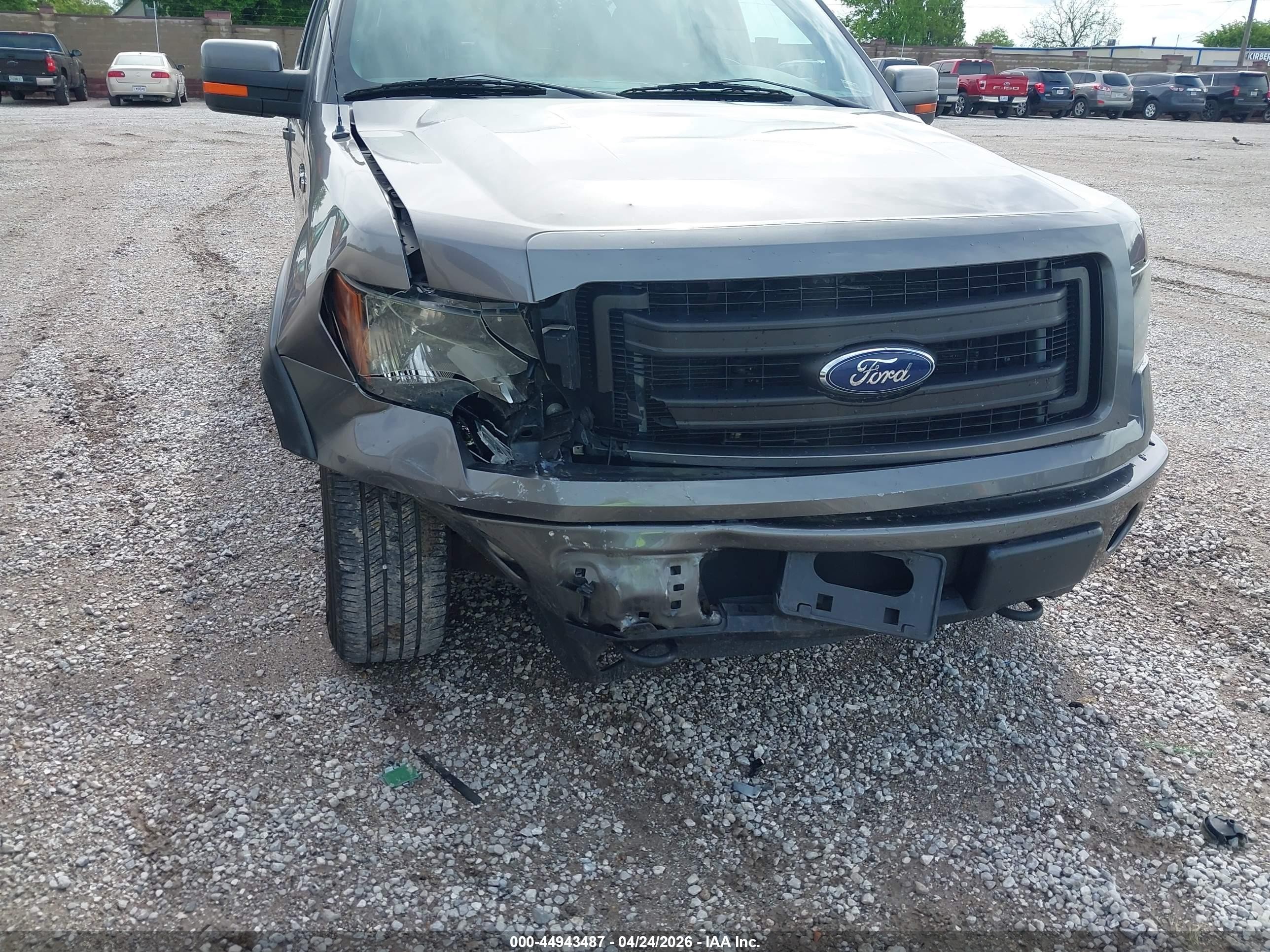2013 Ford F-150 Fx4 Gray vin: 1FTFW1EF9DFA51852