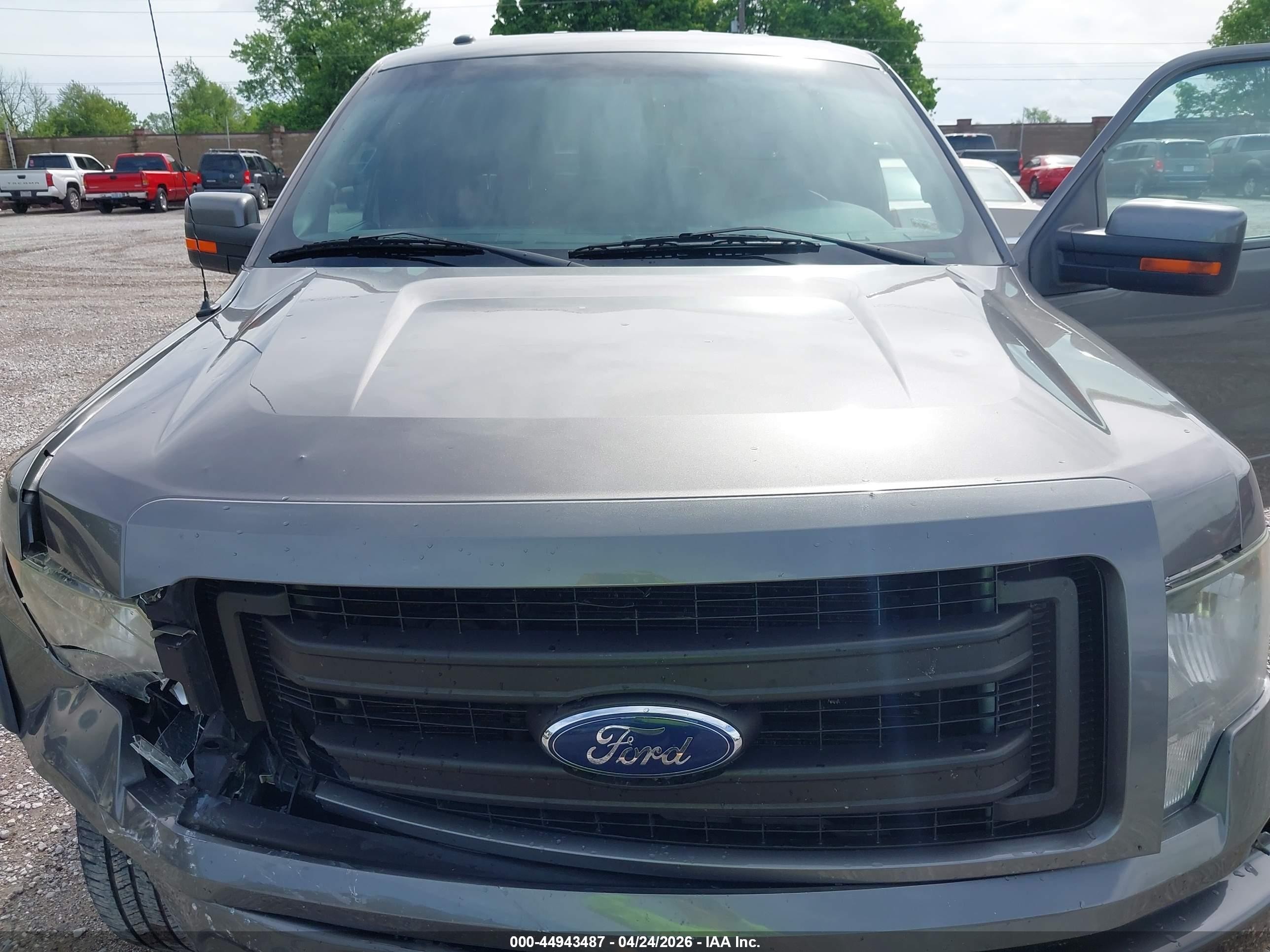 2013 Ford F-150 Fx4 Gray vin: 1FTFW1EF9DFA51852