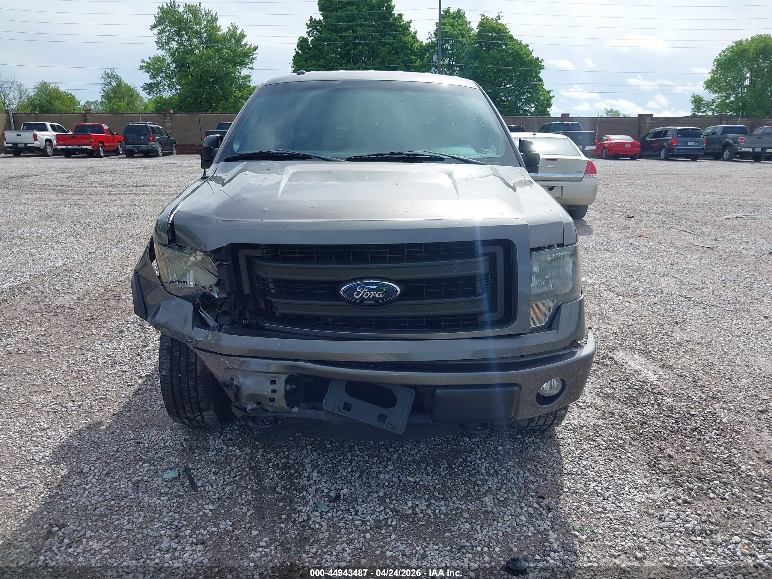 2013 Ford F-150 Fx4 Gray vin: 1FTFW1EF9DFA51852