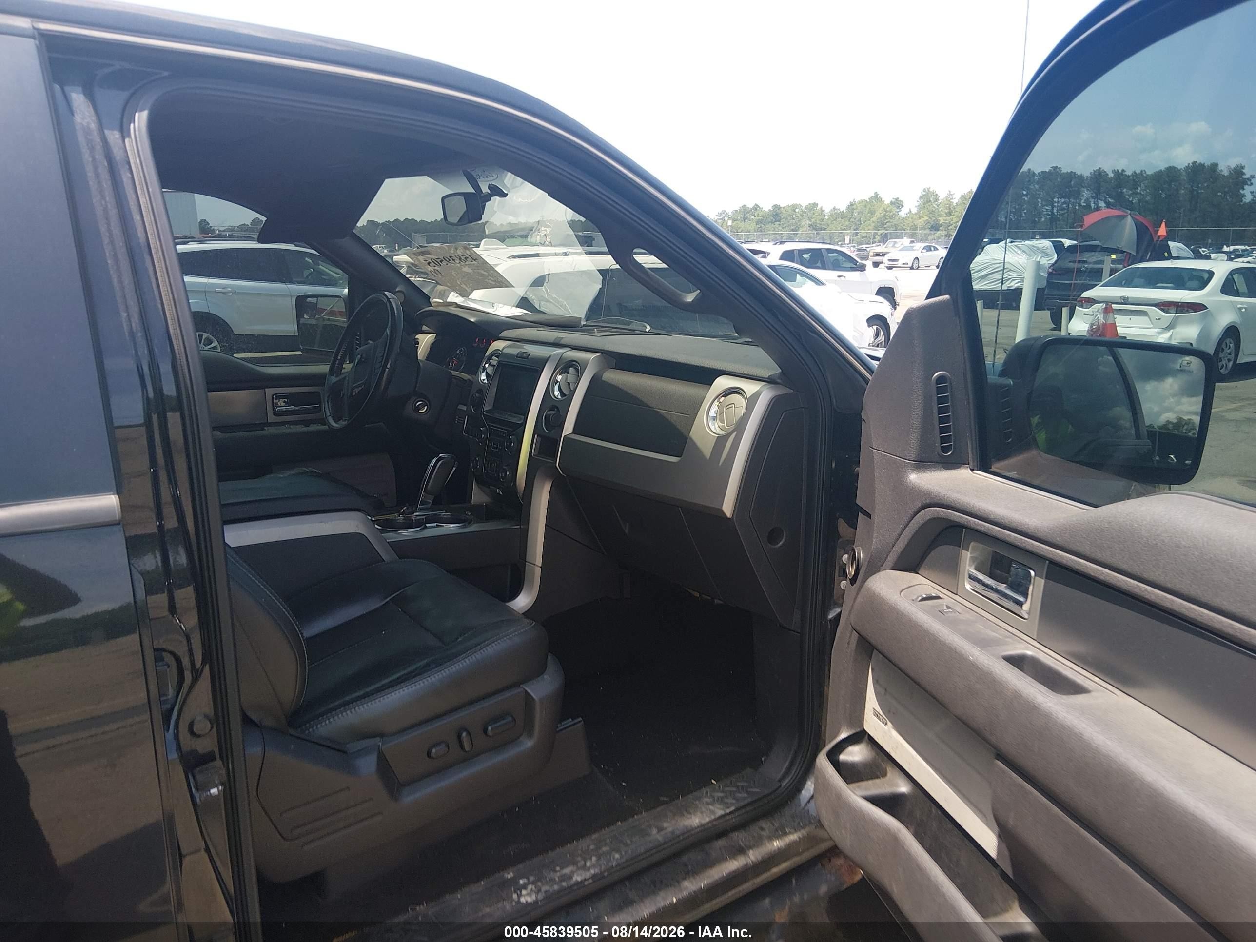 2013 Ford F-150 Fx4 Black vin: 1FTFW1EF9DFA85998