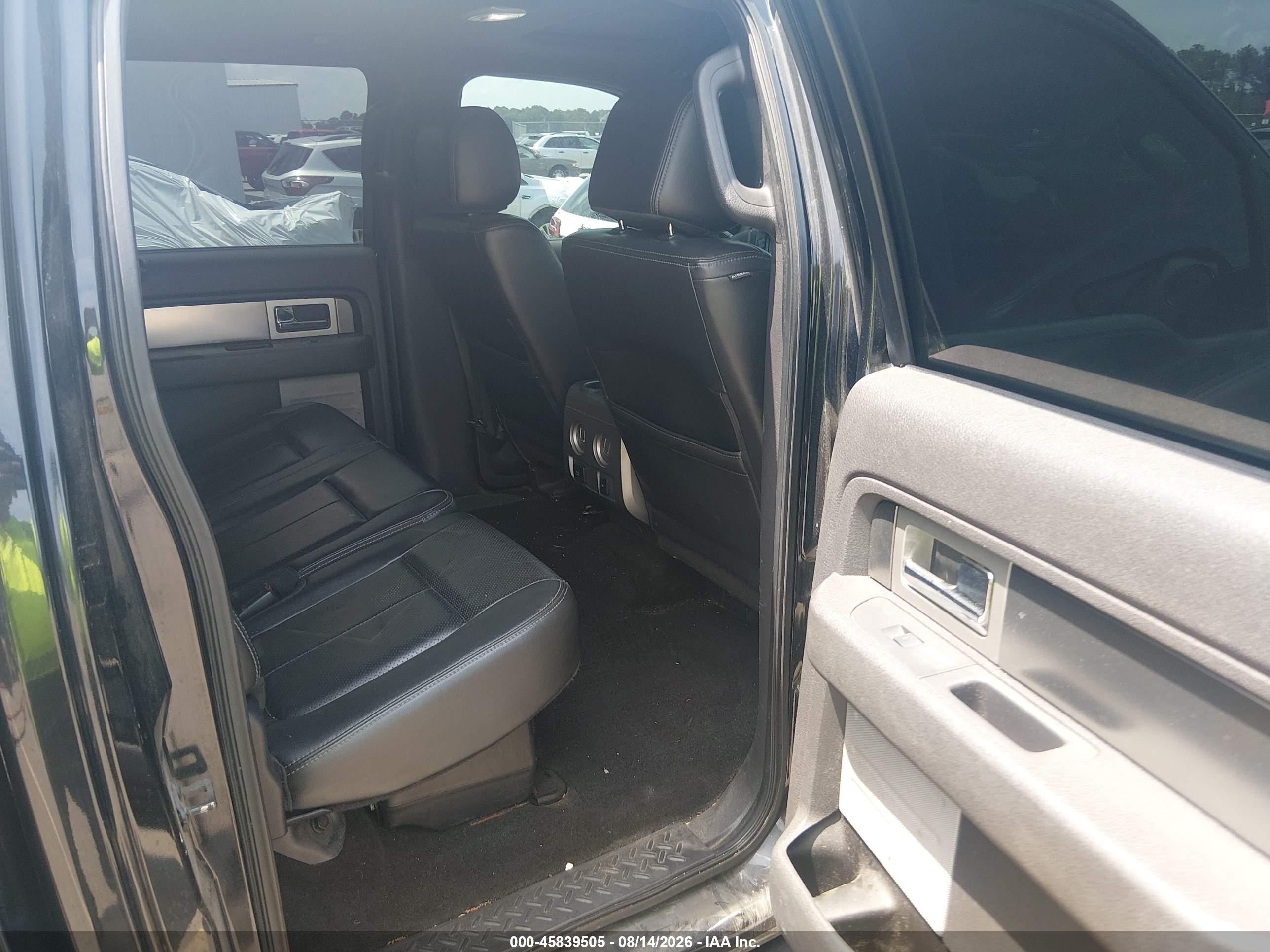 2013 Ford F-150 Fx4 Black vin: 1FTFW1EF9DFA85998