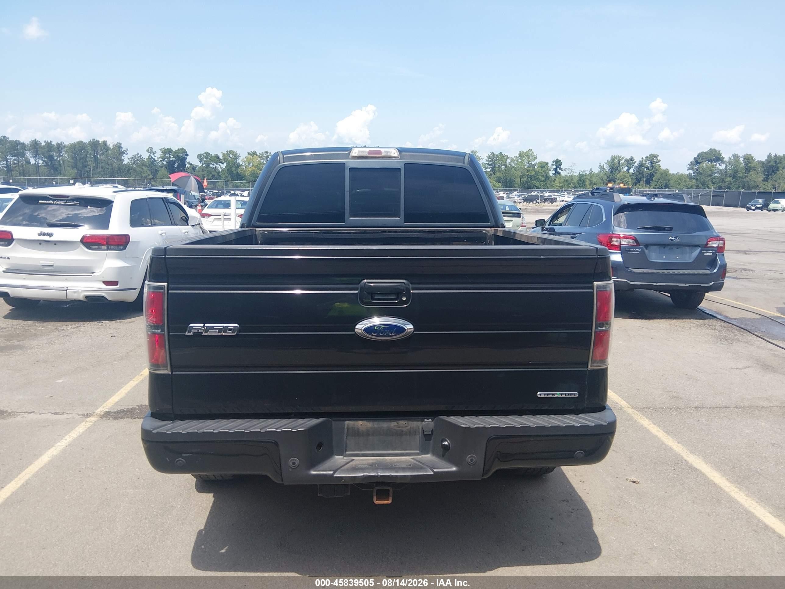 2013 Ford F-150 Fx4 Black vin: 1FTFW1EF9DFA85998
