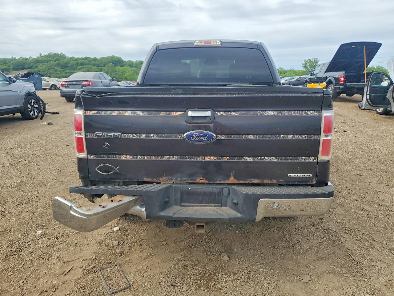 2013 Ford F150 Supercrew Black vin: 1FTFW1EF9DFB65298