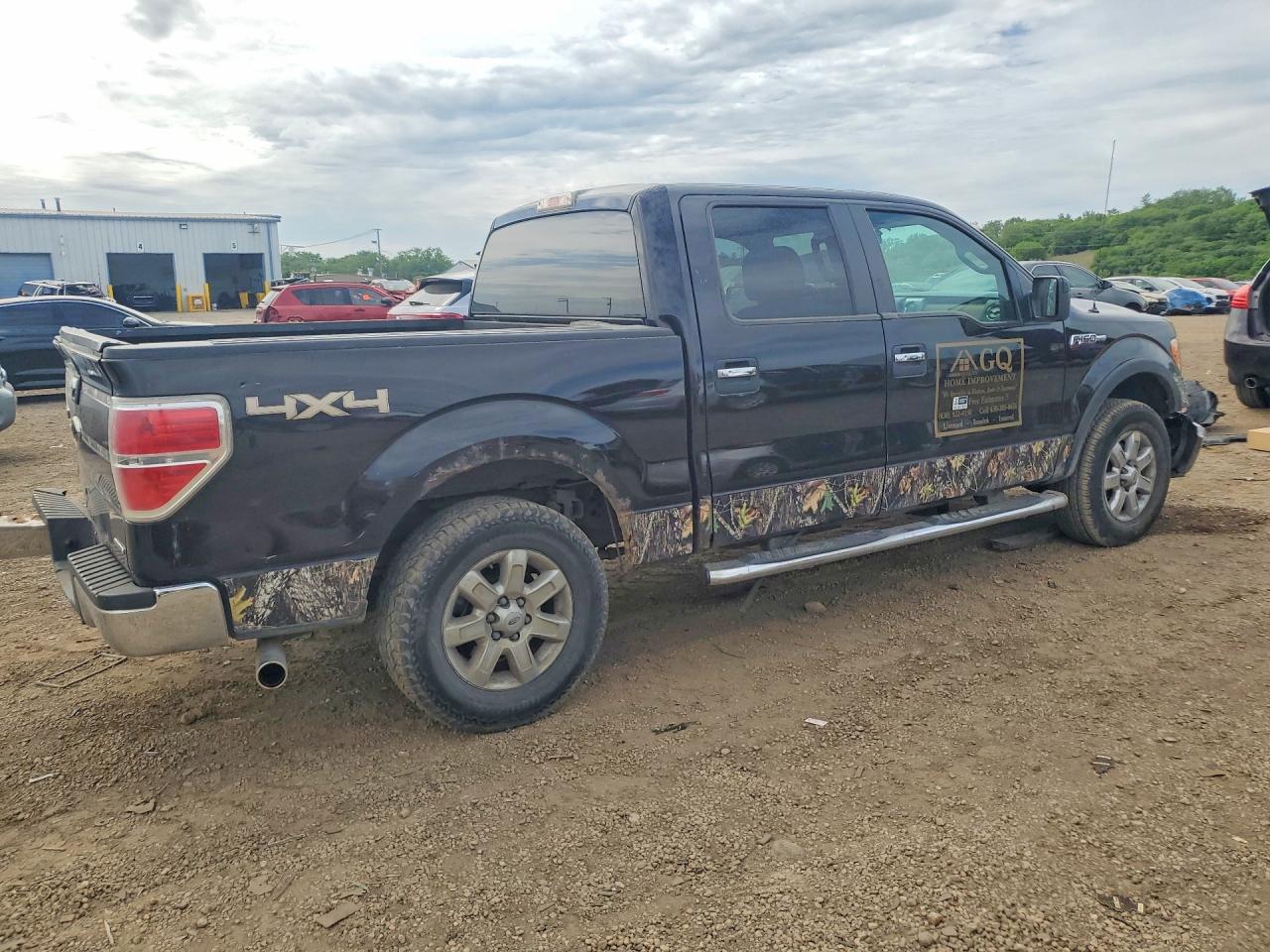 2013 Ford F150 Supercrew Black vin: 1FTFW1EF9DFB65298