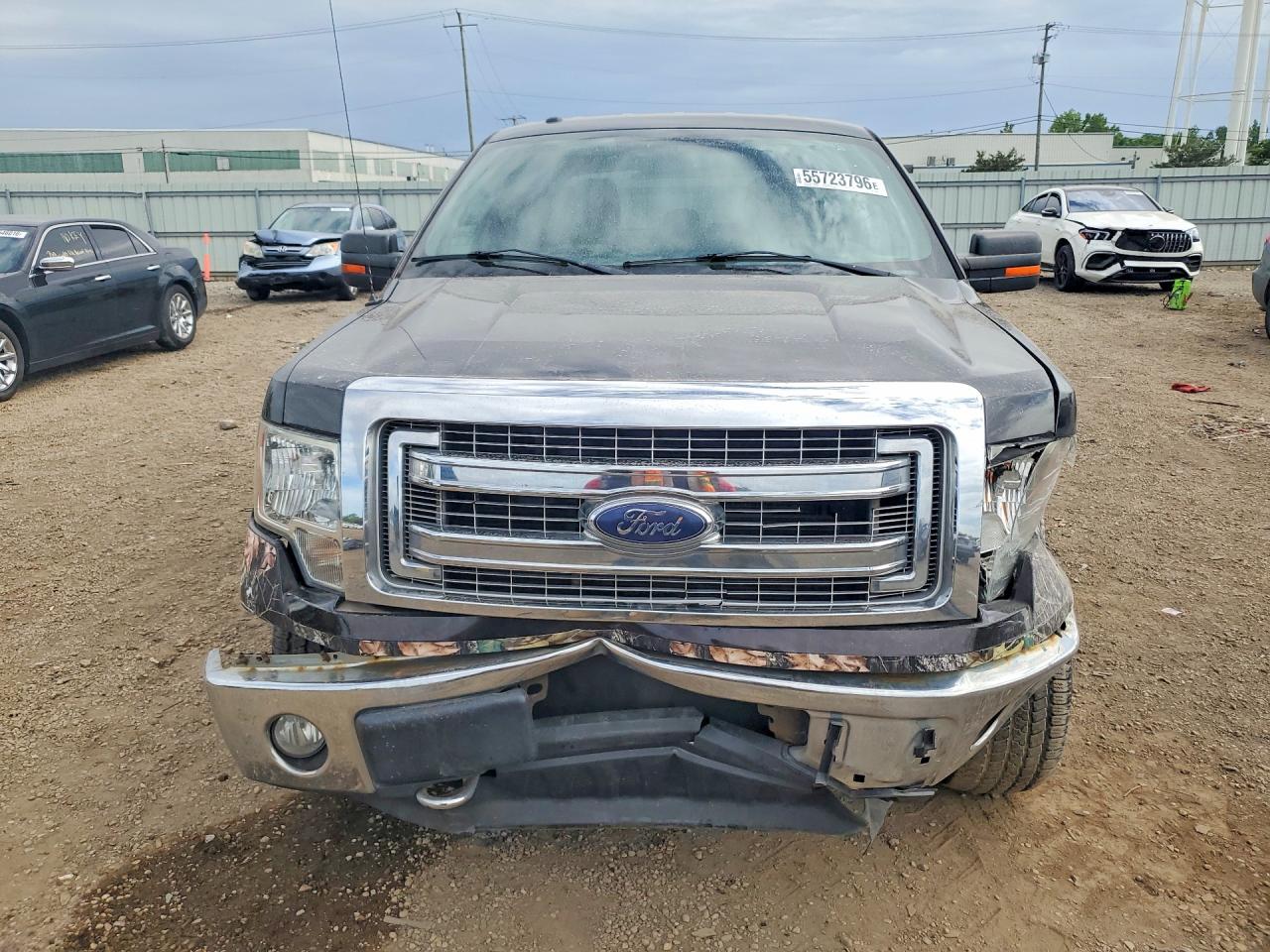2013 Ford F150 Supercrew Black vin: 1FTFW1EF9DFB65298