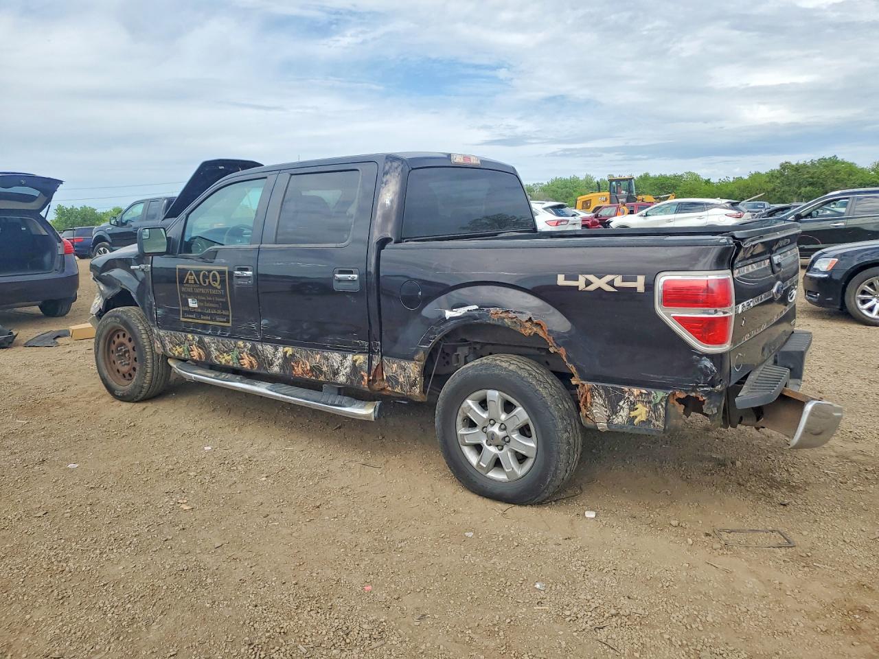 2013 Ford F150 Supercrew Black vin: 1FTFW1EF9DFB65298